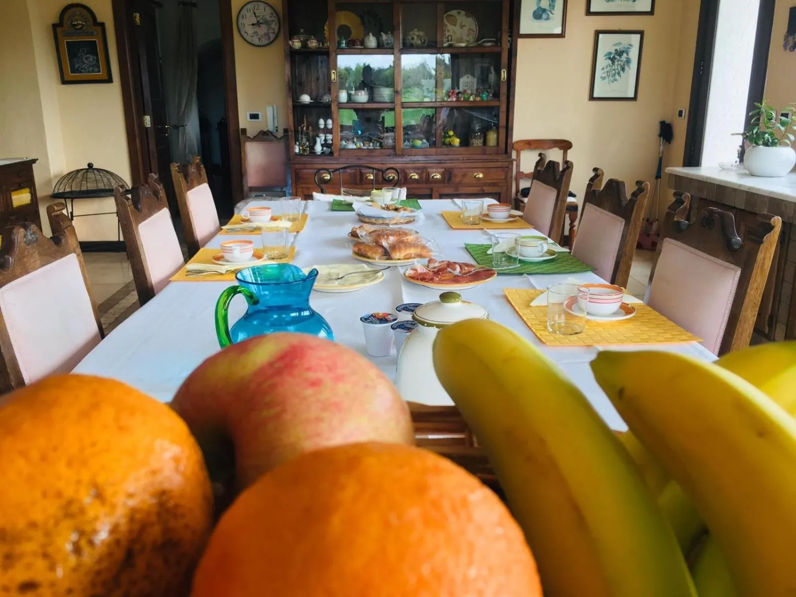 Continental breakfast in Tenuta DonnAnna Agriturismo&Glamping