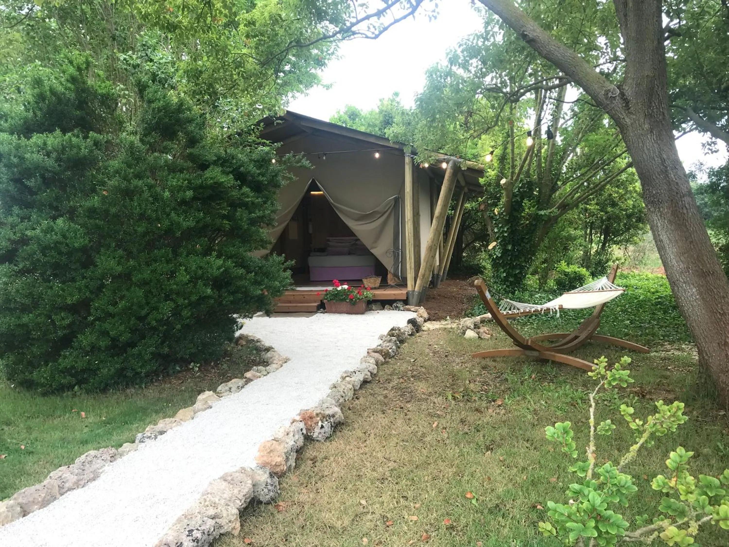 Garden in Tenuta DonnAnna Agriturismo&Glamping