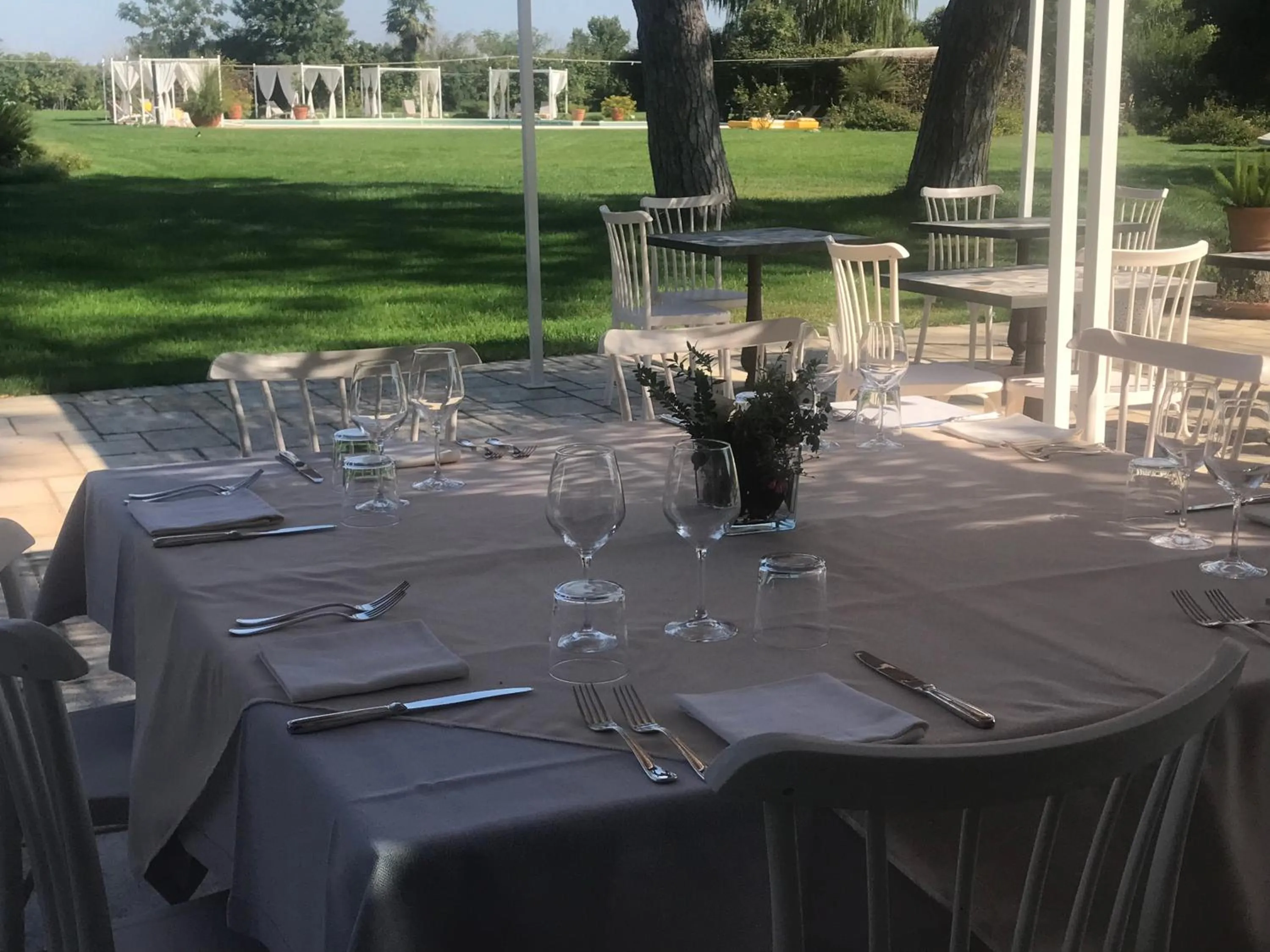 Restaurant/places to eat in Tenuta DonnAnna Agriturismo&Glamping