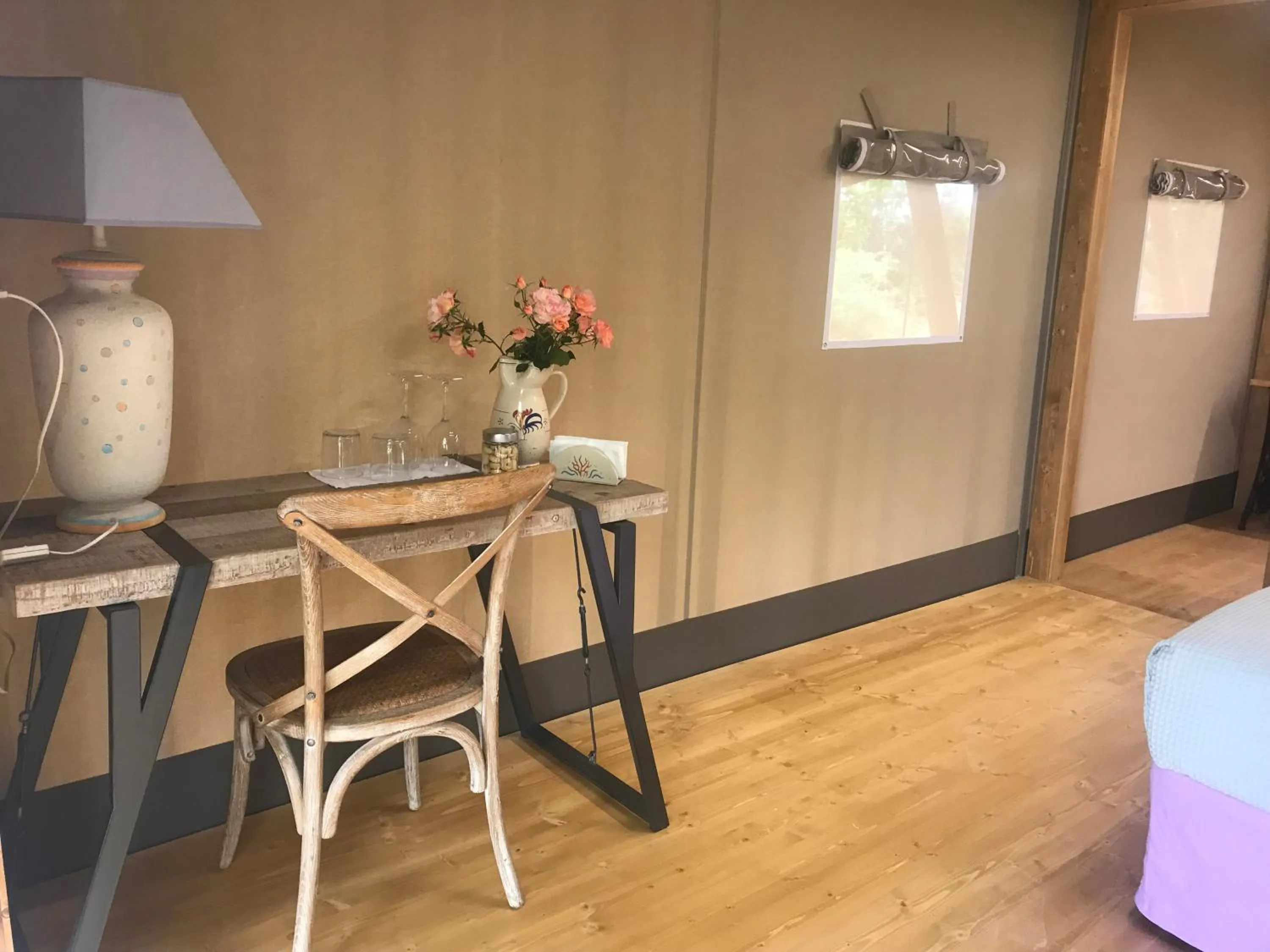 Seating area in Tenuta DonnAnna Agriturismo&Glamping