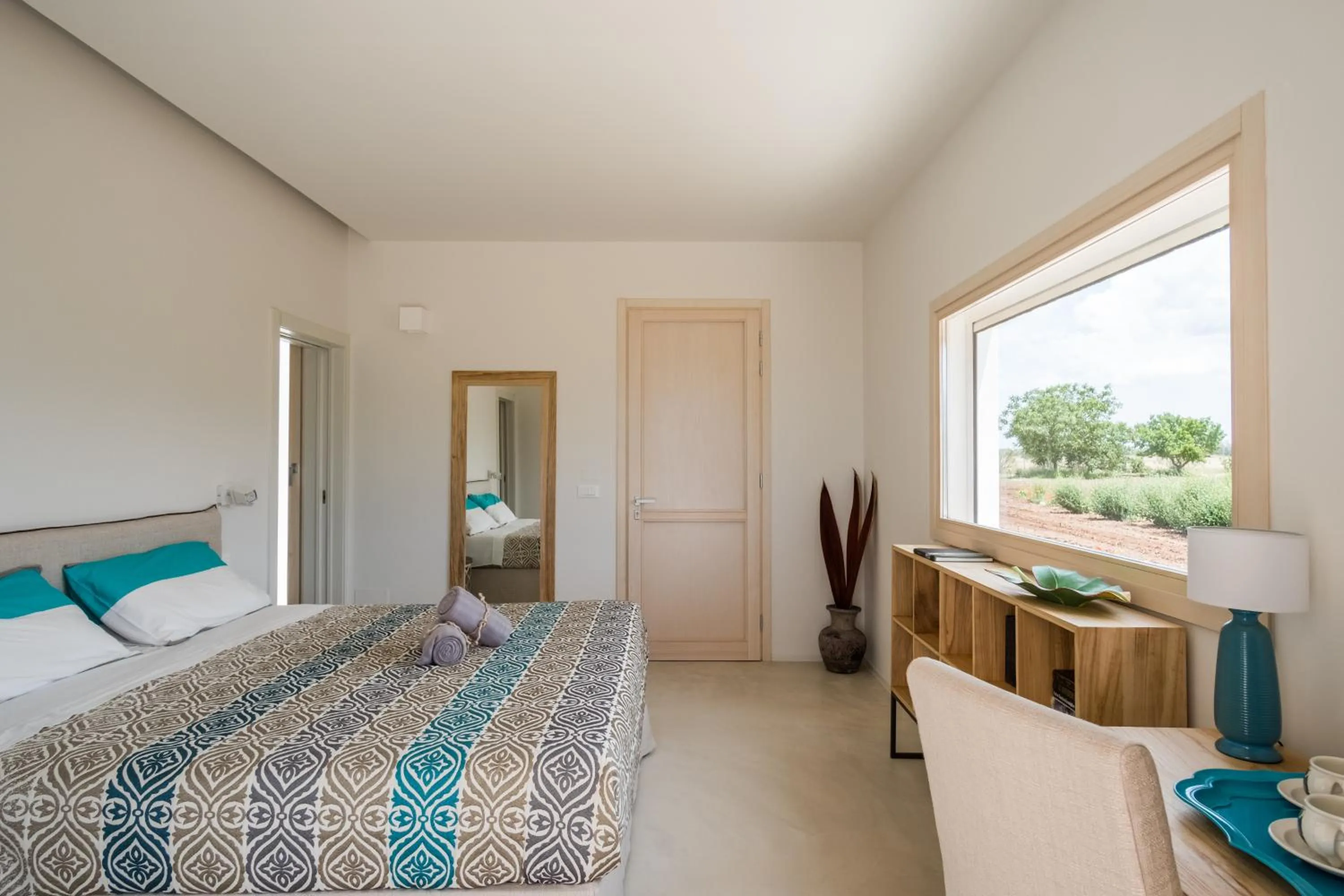 Bedroom, Bed in Tenuta DonnAnna Agriturismo&Glamping