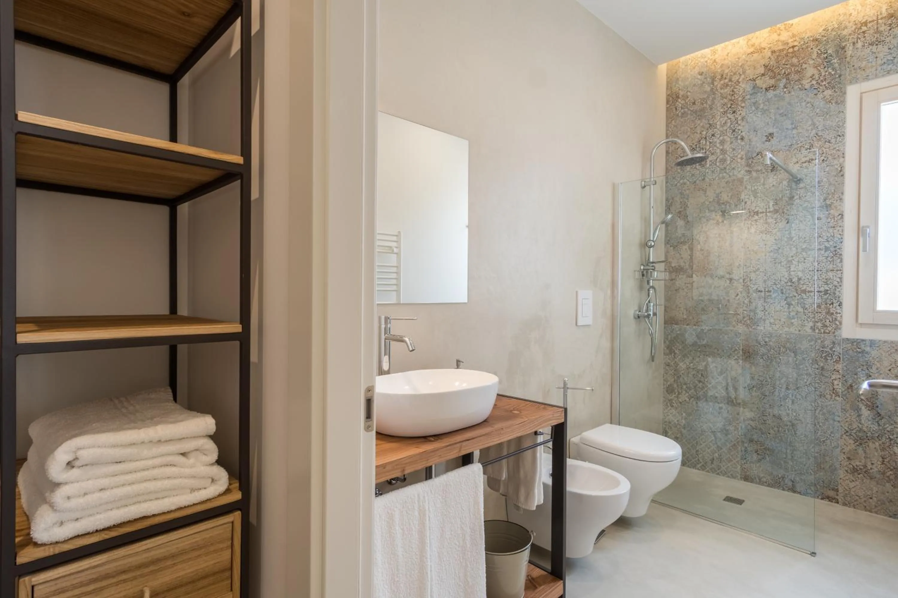 Bathroom in Tenuta DonnAnna Agriturismo&Glamping