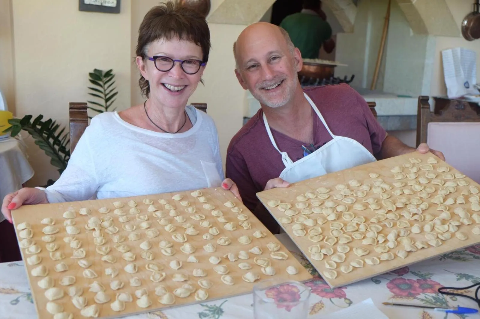 group of guests in Tenuta DonnAnna Agriturismo&Glamping