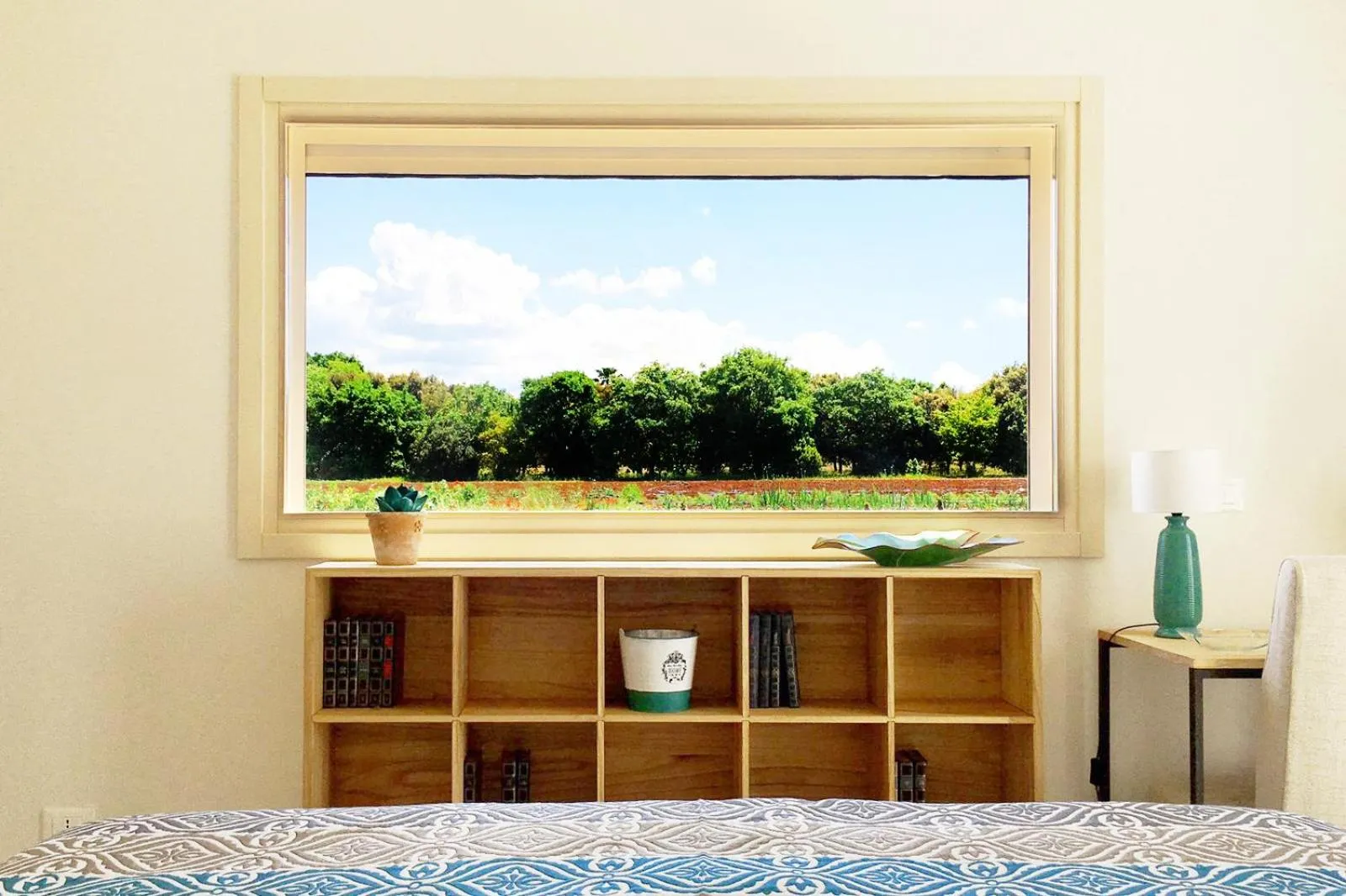 Garden view, Bed in Tenuta DonnAnna Agriturismo&Glamping