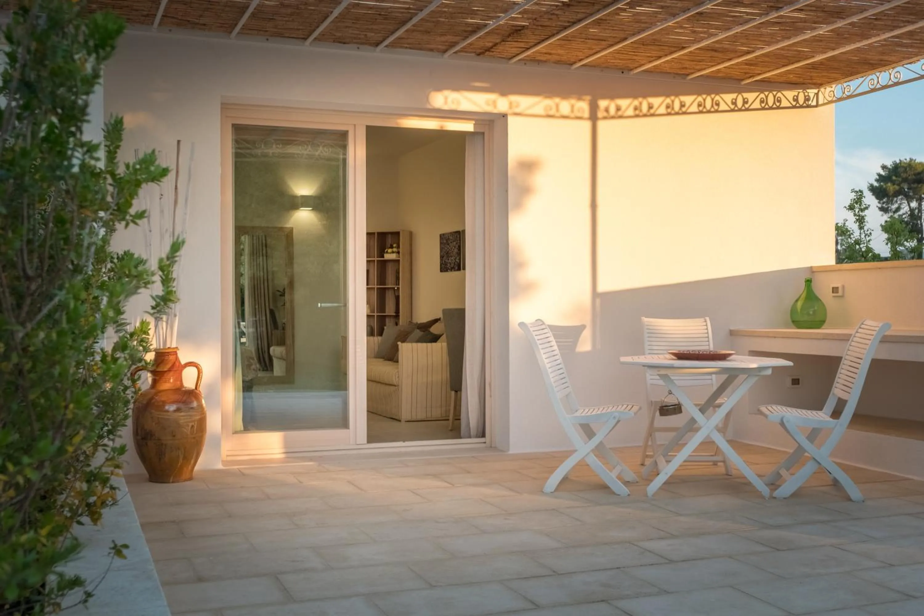 Patio in Tenuta DonnAnna Agriturismo&Glamping