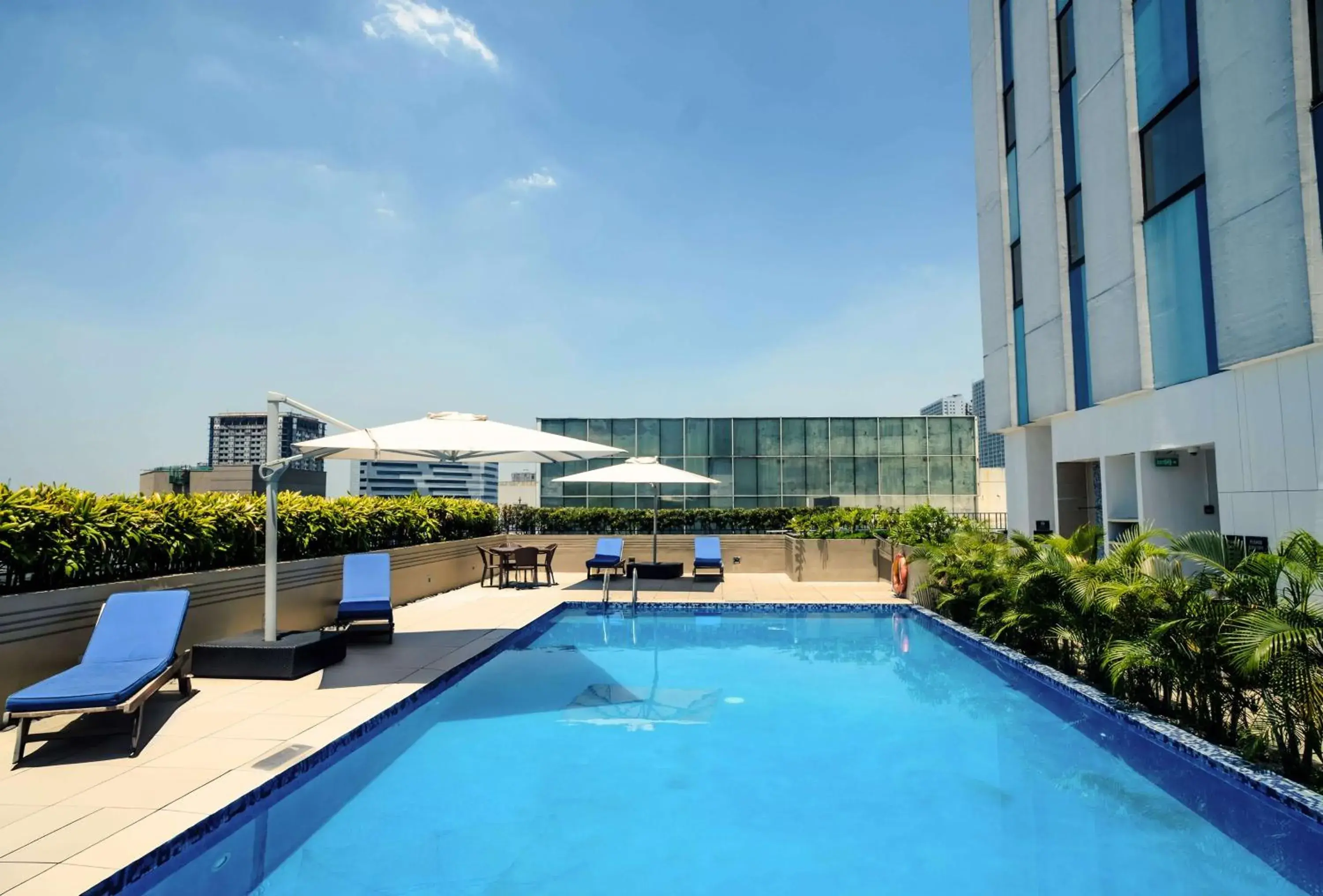 Pool view in Park Inn by Radisson North Edsa Pool view in Park Inn by Radisson North Edsa