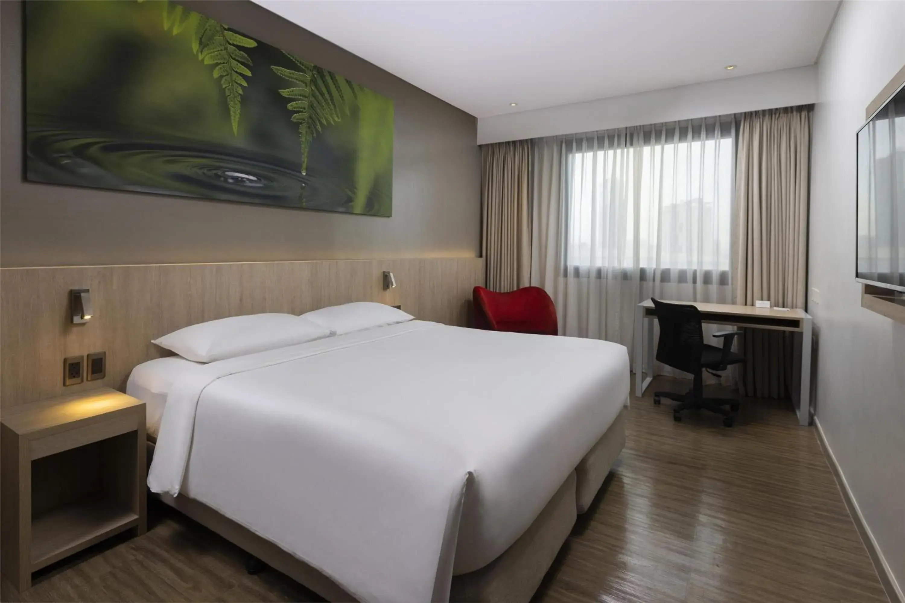 Bedroom, Bed in Park Inn by Radisson North Edsa Bedroom, Bed in Park Inn by Radisson North Edsa
