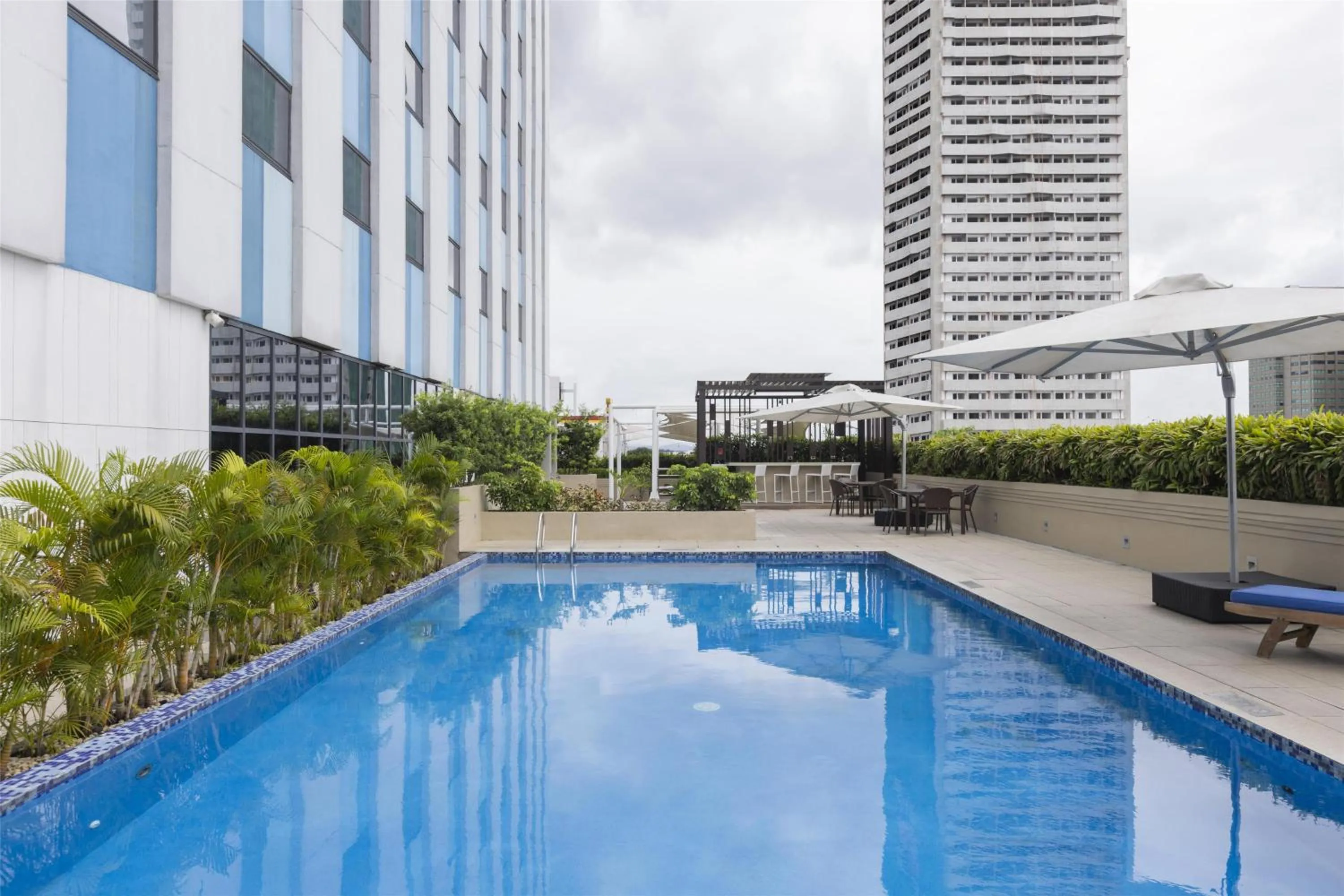 Pool view in Park Inn by Radisson North Edsa