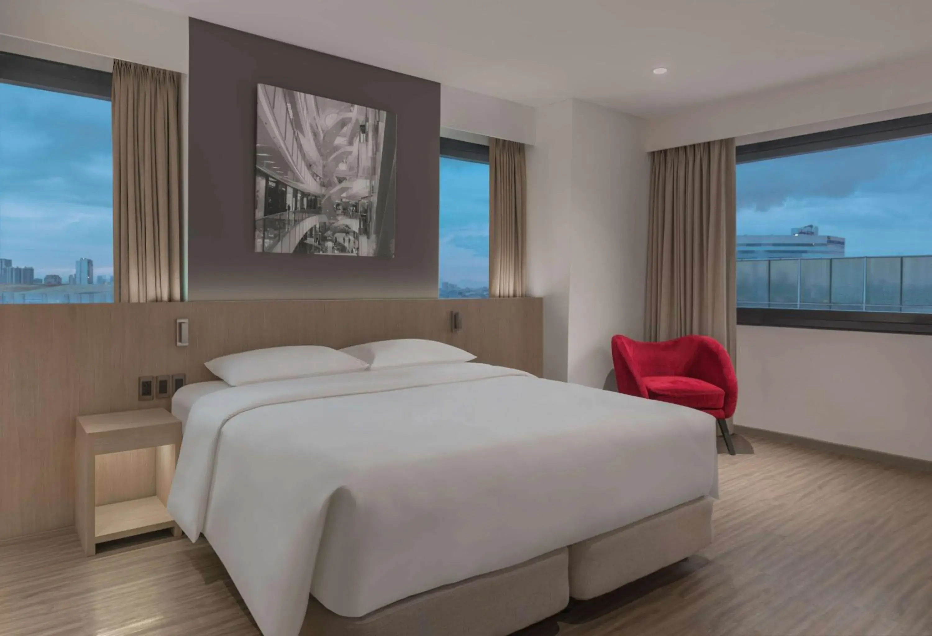 Photo of the whole room, Bed in Park Inn by Radisson North Edsa Photo of the whole room, Bed in Park Inn by Radisson North Edsa