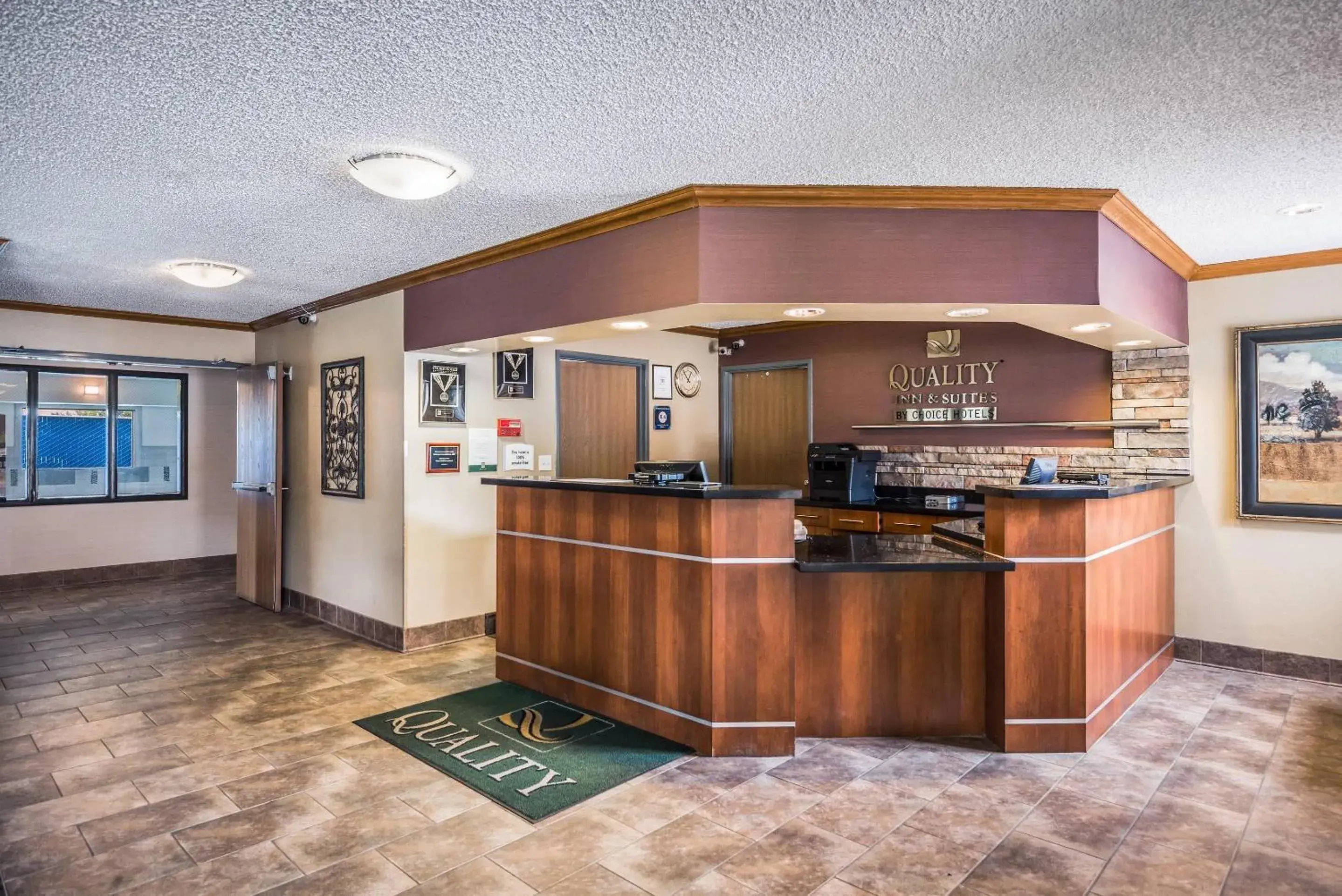 Lobby or reception in Quality Inn & Suites Missoula Westside Lobby or reception in Quality Inn & Suites Missoula Westside