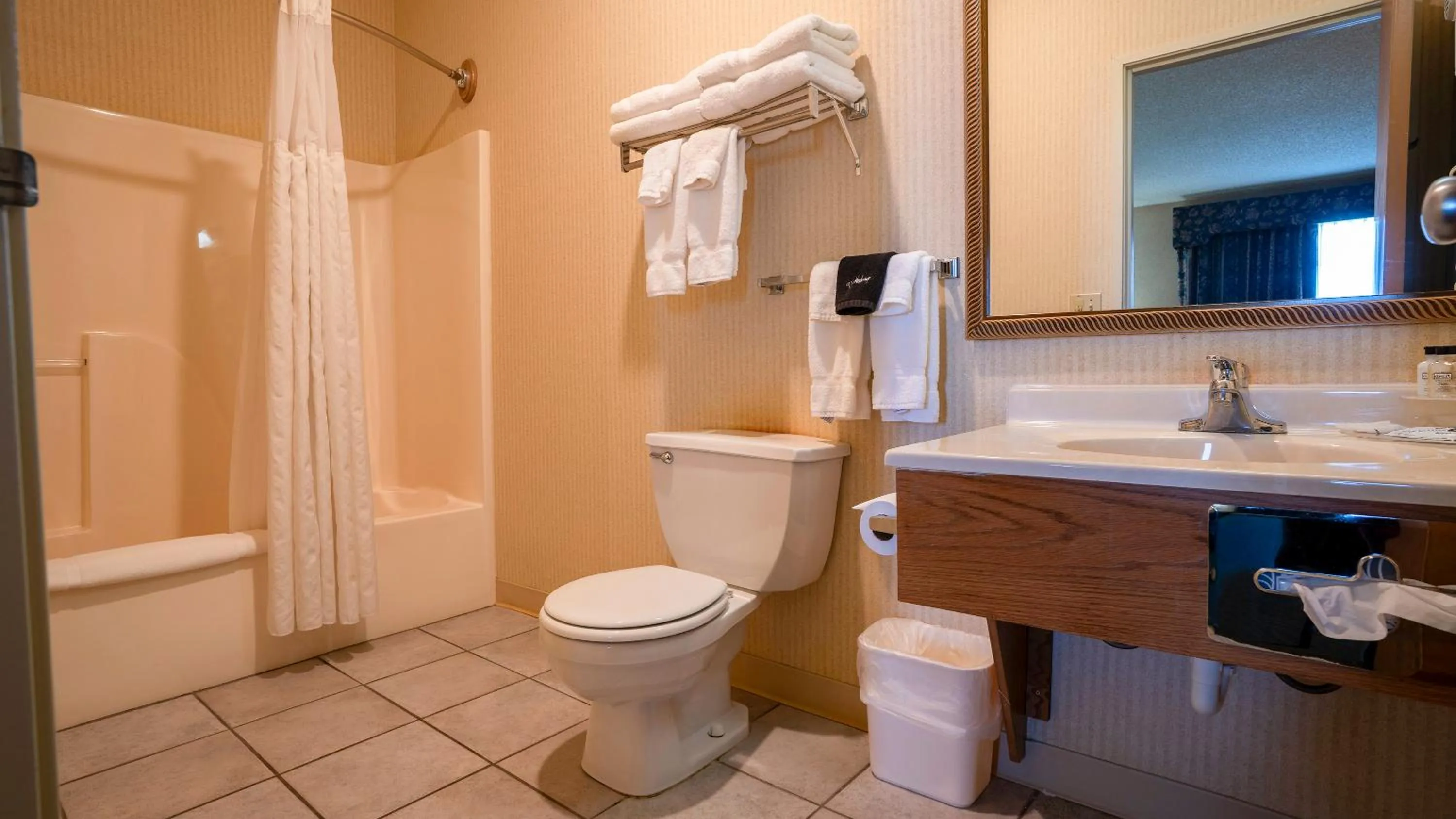 Bathroom in Miles City Hotel