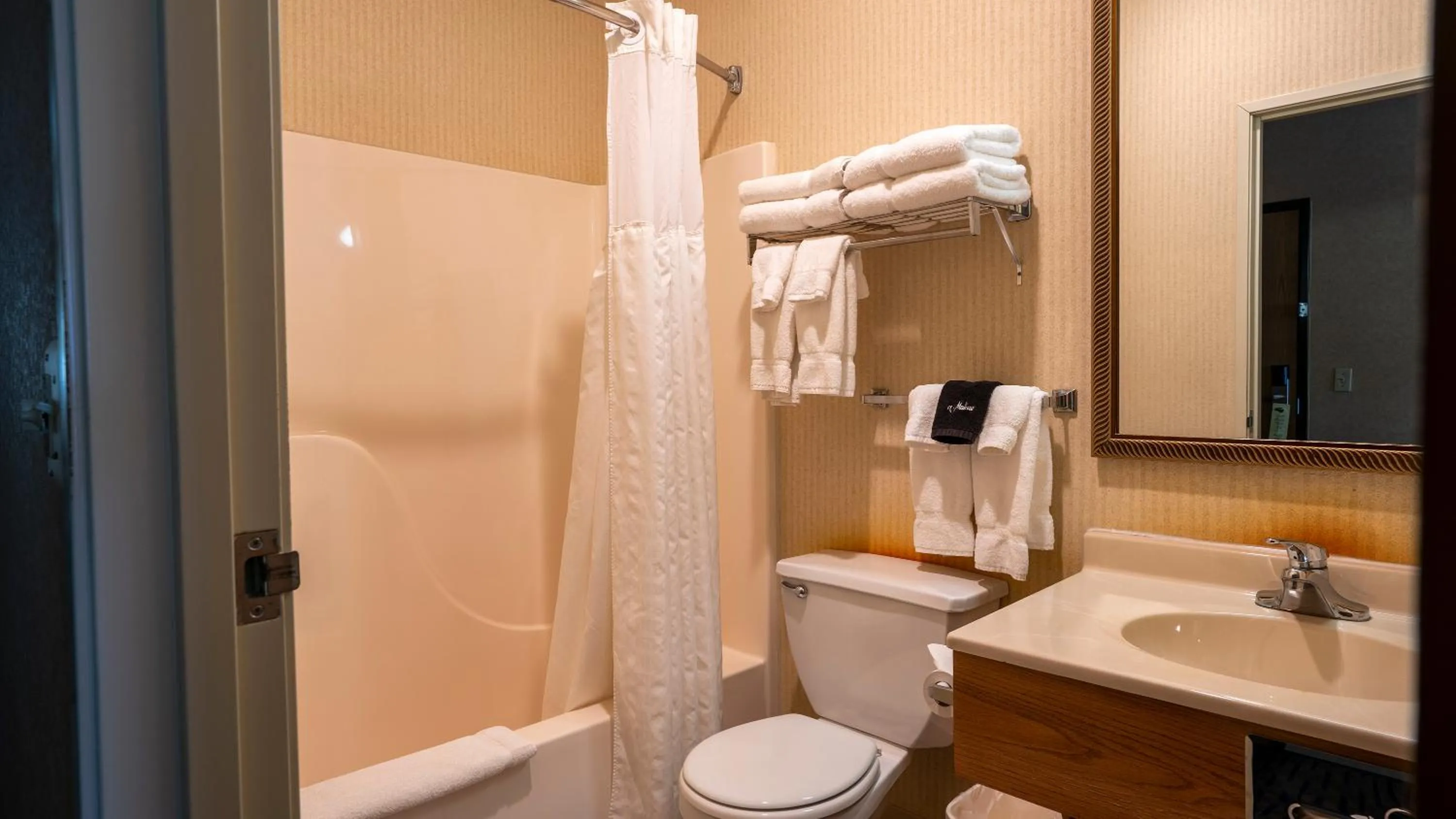 Bathroom in Miles City Hotel