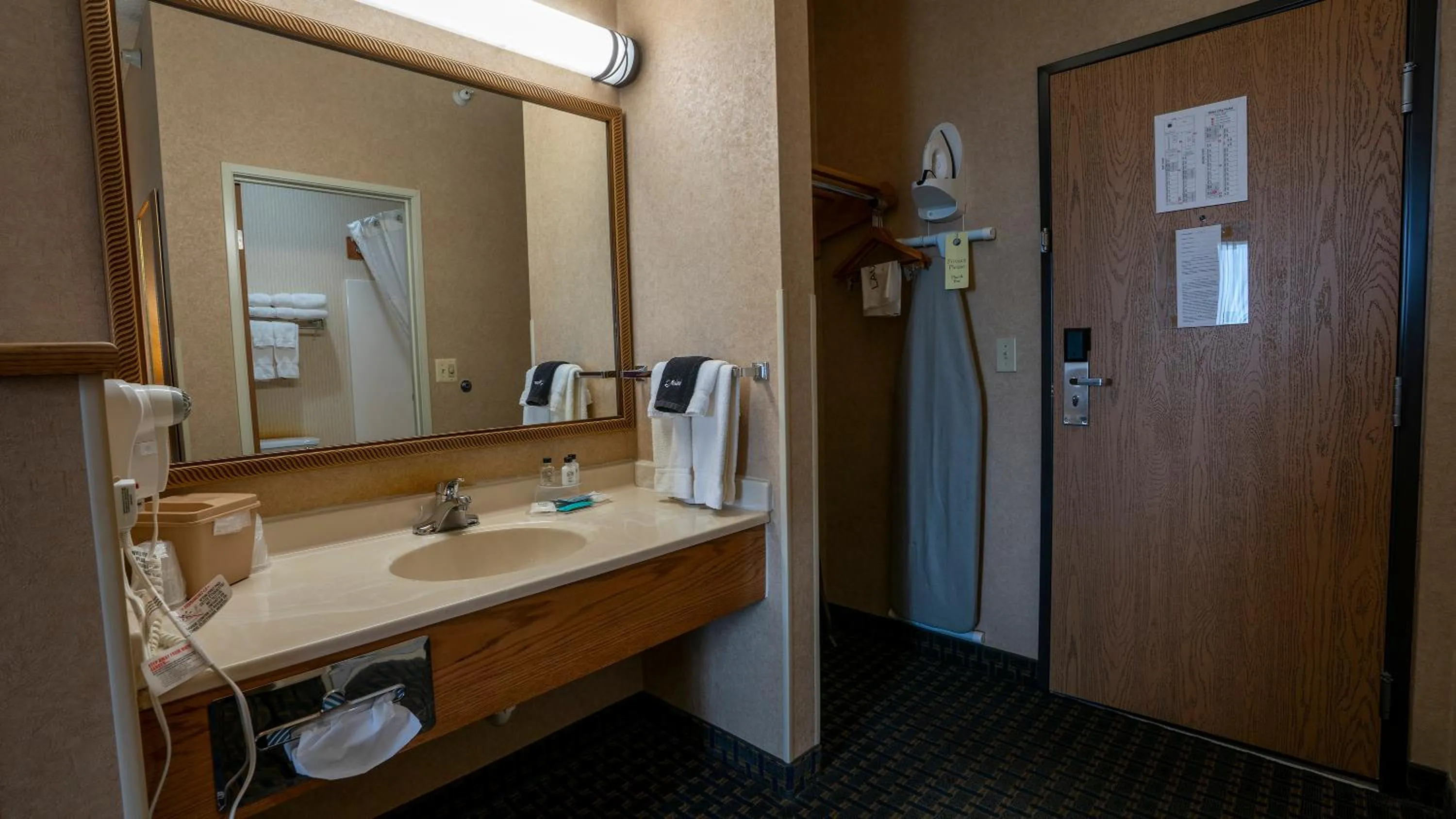 Bathroom in Miles City Hotel