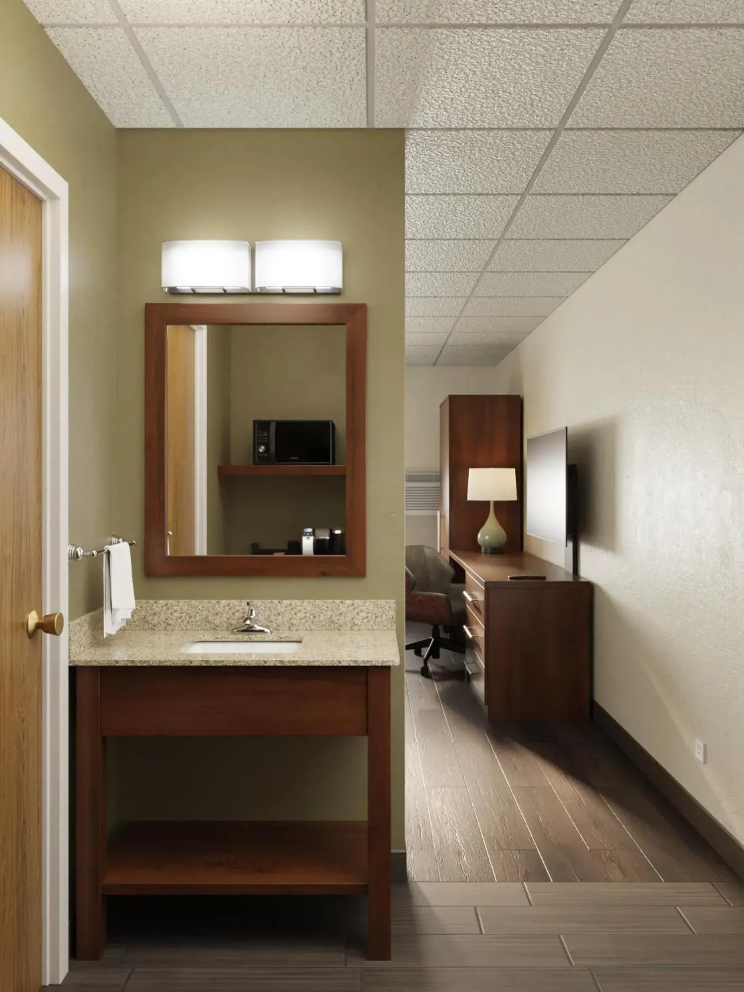 Bedroom in Garner Hotel Butte by IHG Bedroom in Garner Hotel Butte by IHG