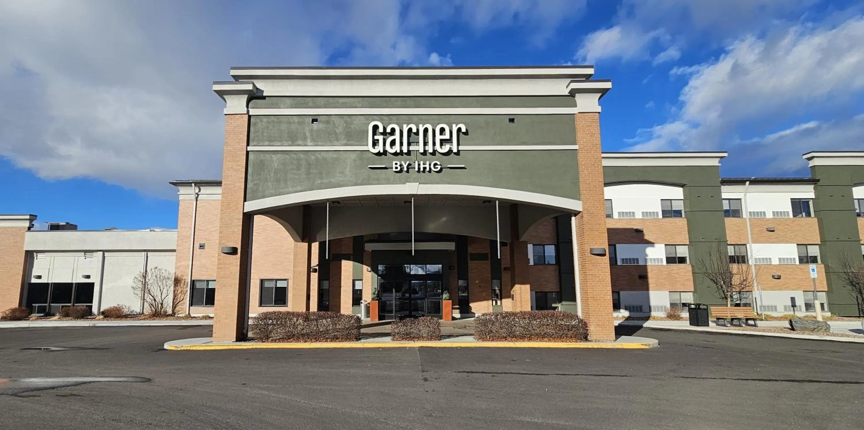 Property building in Garner Hotel Butte by IHG