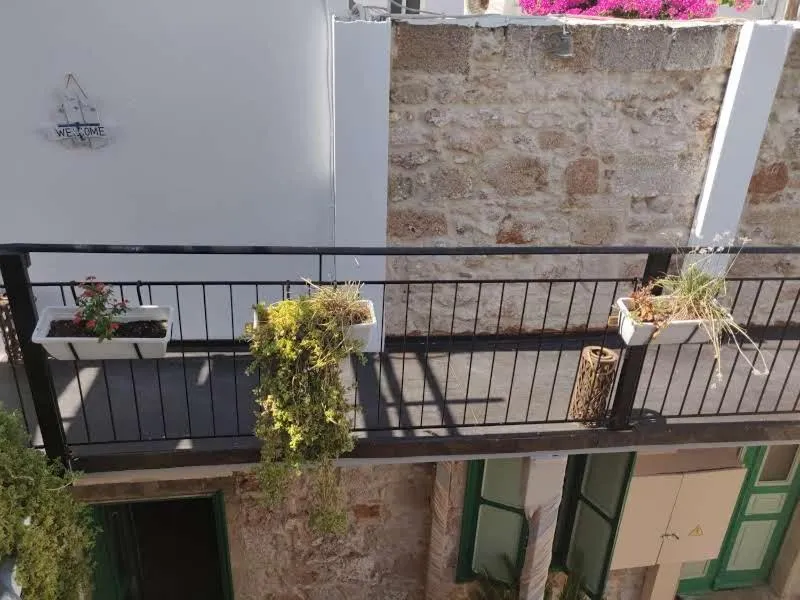 Balcony/Terrace in Xenones Lindos