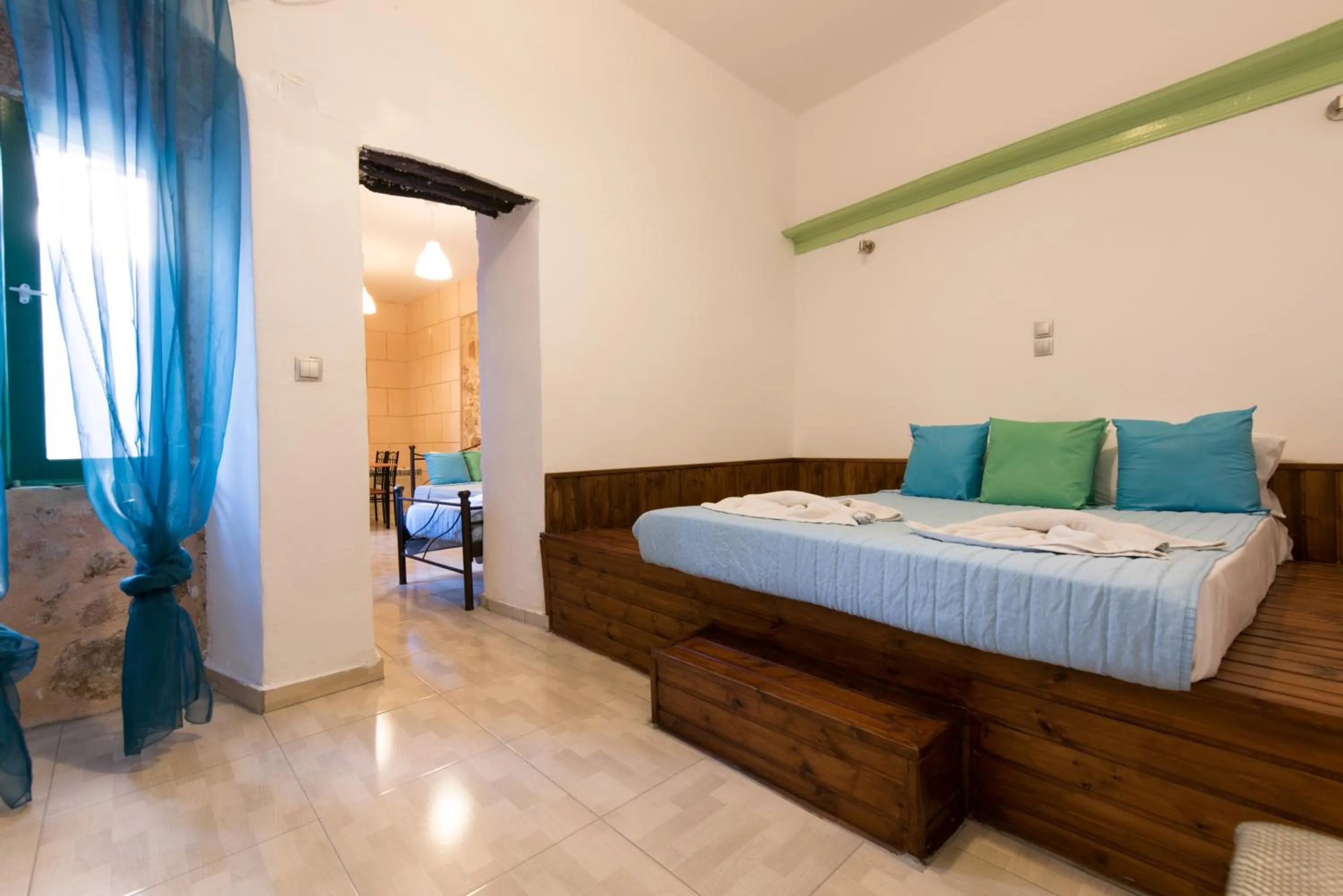 Bed in Xenones Lindos