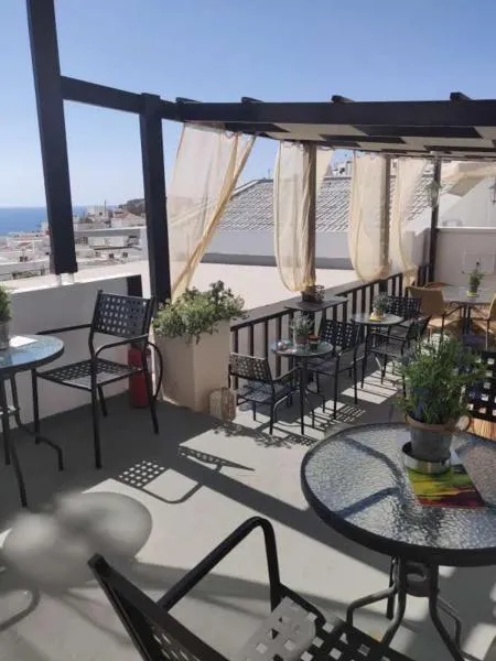 Balcony/Terrace in Xenones Lindos