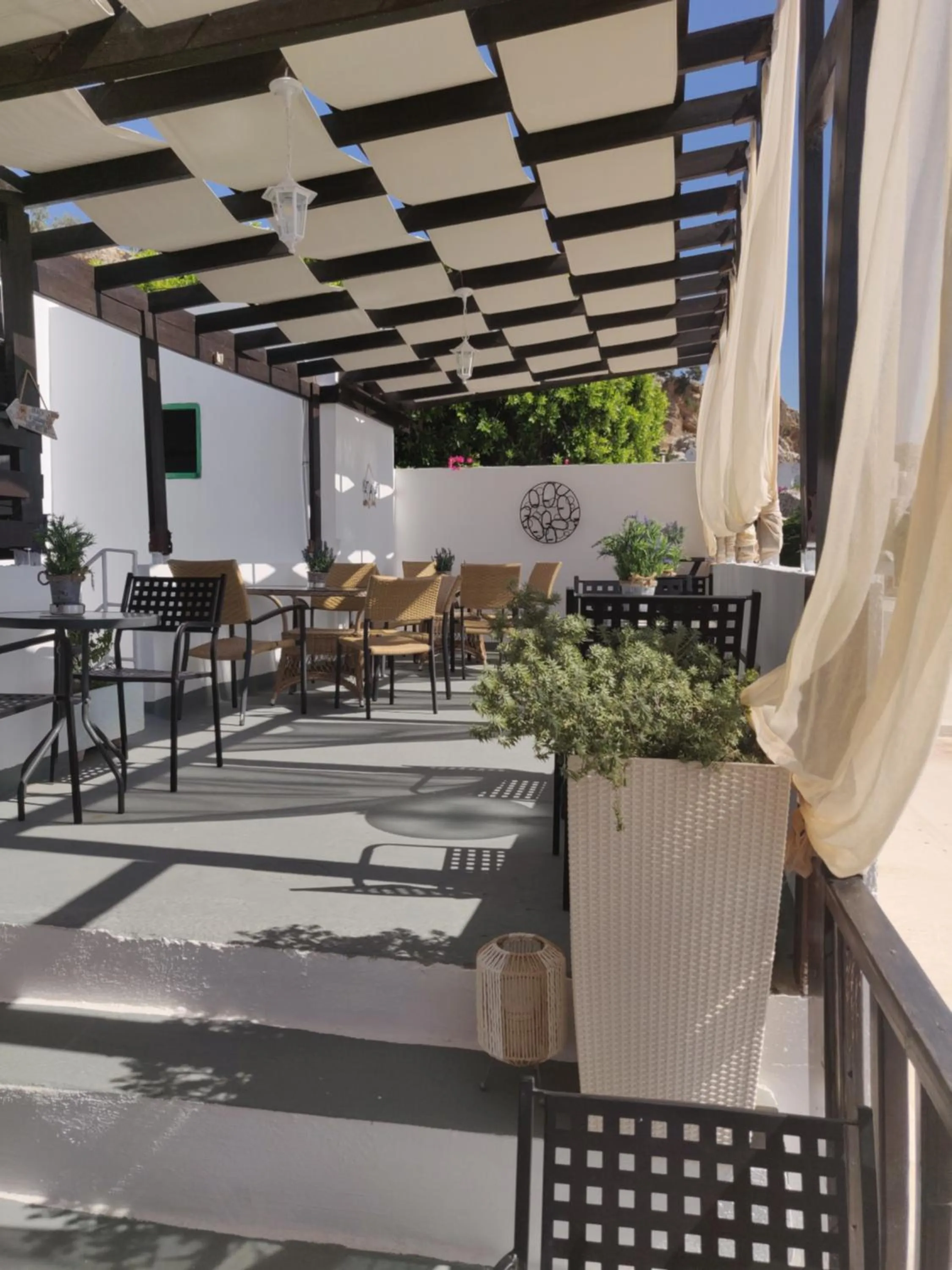 Patio in Xenones Lindos