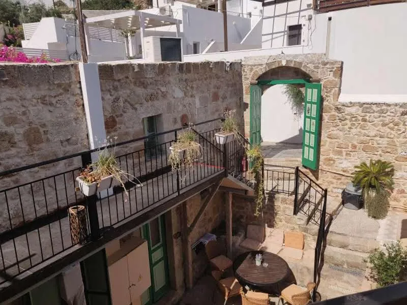 Balcony/Terrace in Xenones Lindos