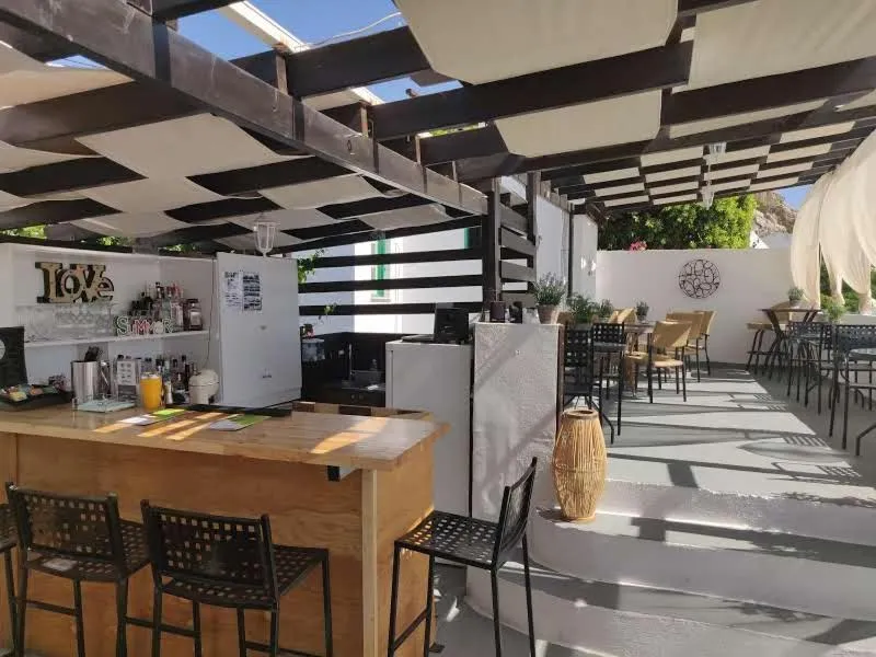 Balcony/Terrace in Xenones Lindos