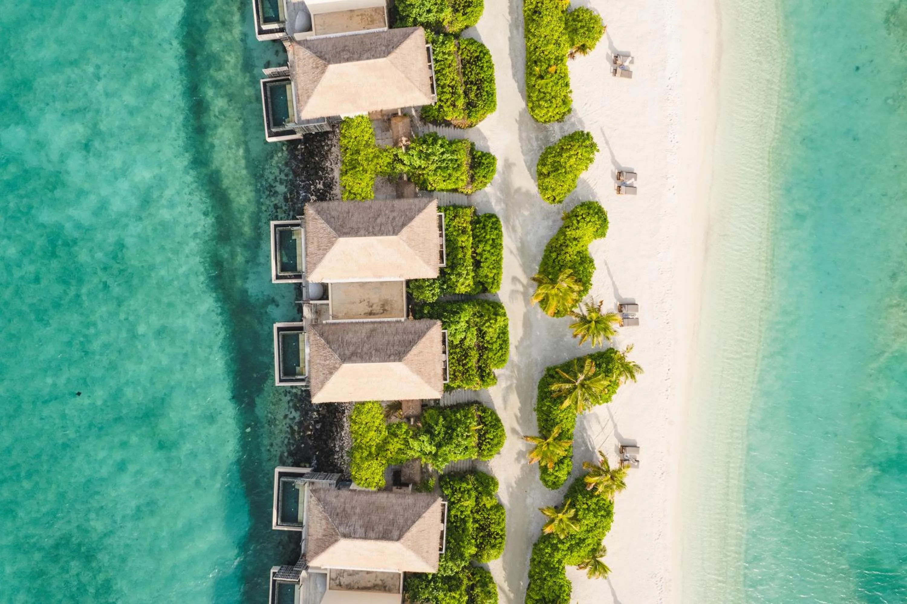 Natural landscape in Intercontinental Maldives Maamunagau Resort with Club benefits by IHG