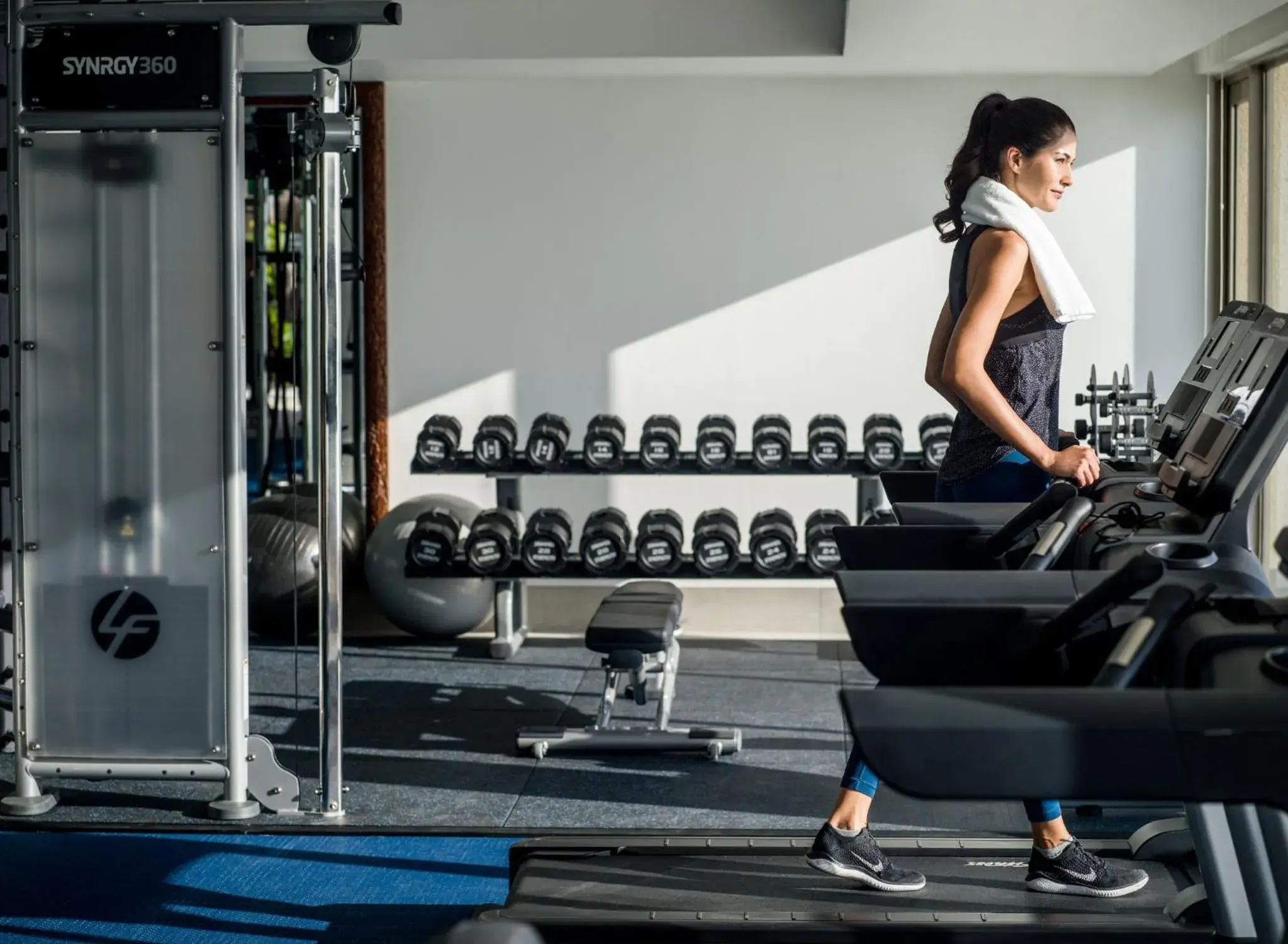 Fitness centre/facilities in Intercontinental Maldives Maamunagau Resort with Club benefits by IHG Fitness centre/facilities in Intercontinental Maldives Maamunagau Resort with Club benefits by IHG