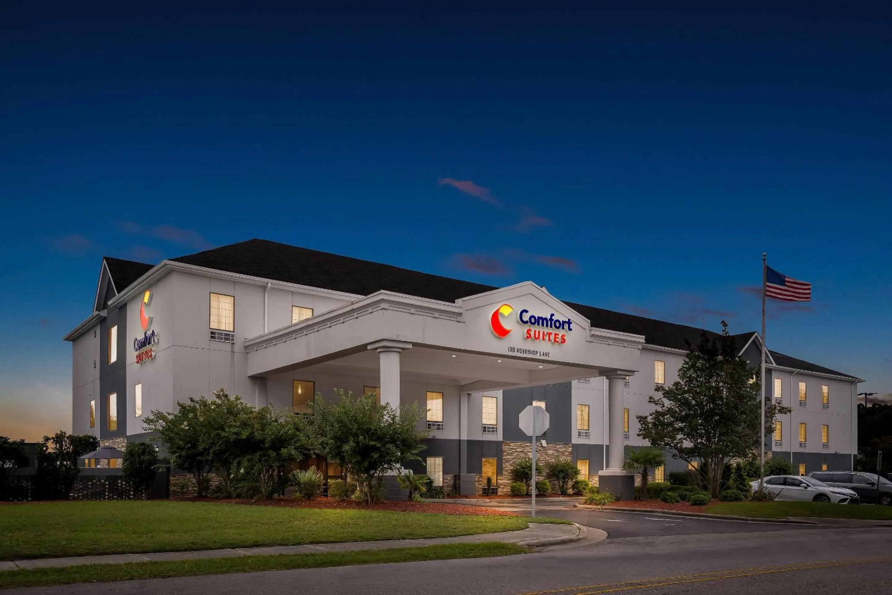 Property building in Comfort Suites near Camp Lejeune