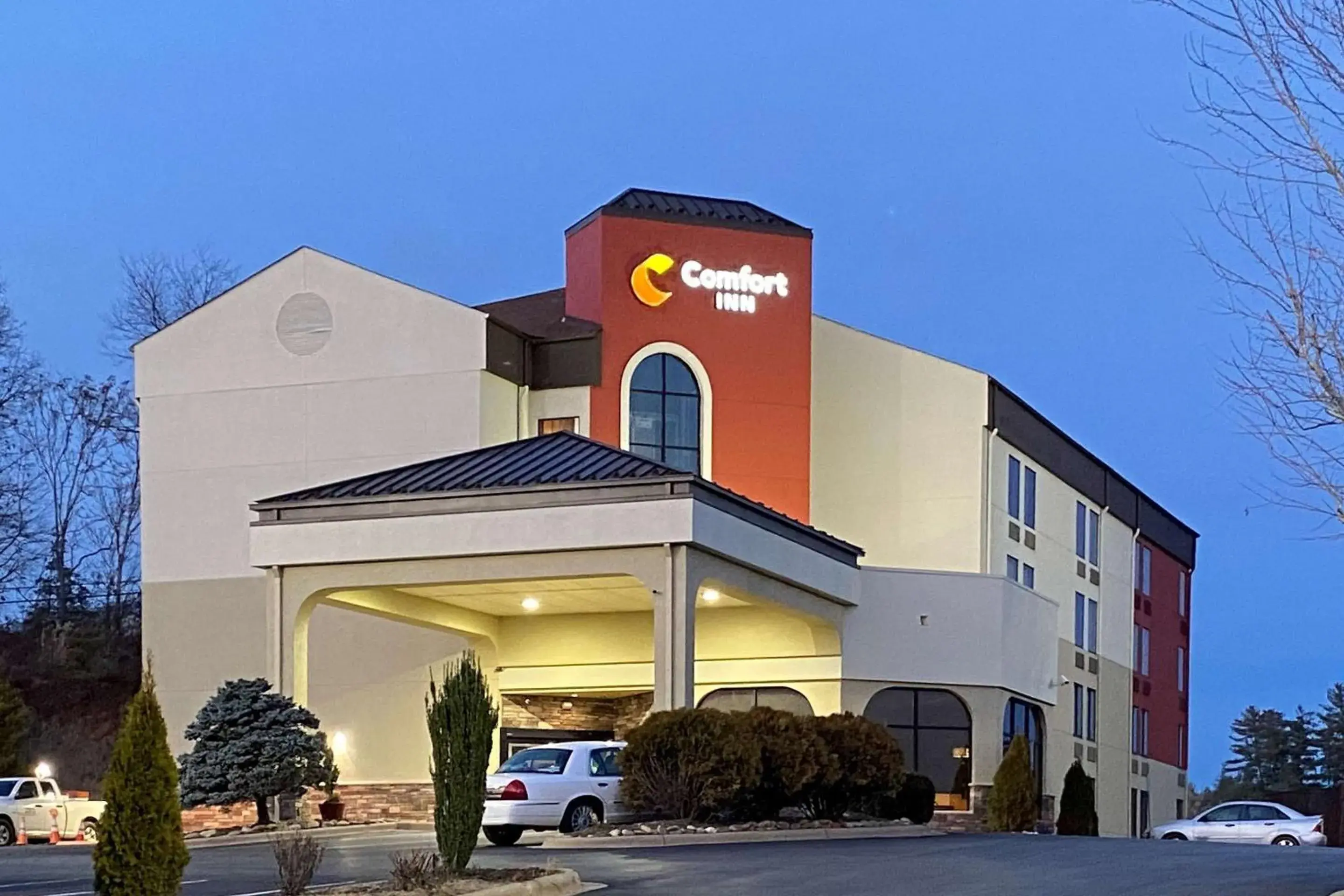 Property building in Comfort Inn Mars Hill Property building in Comfort Inn Mars Hill