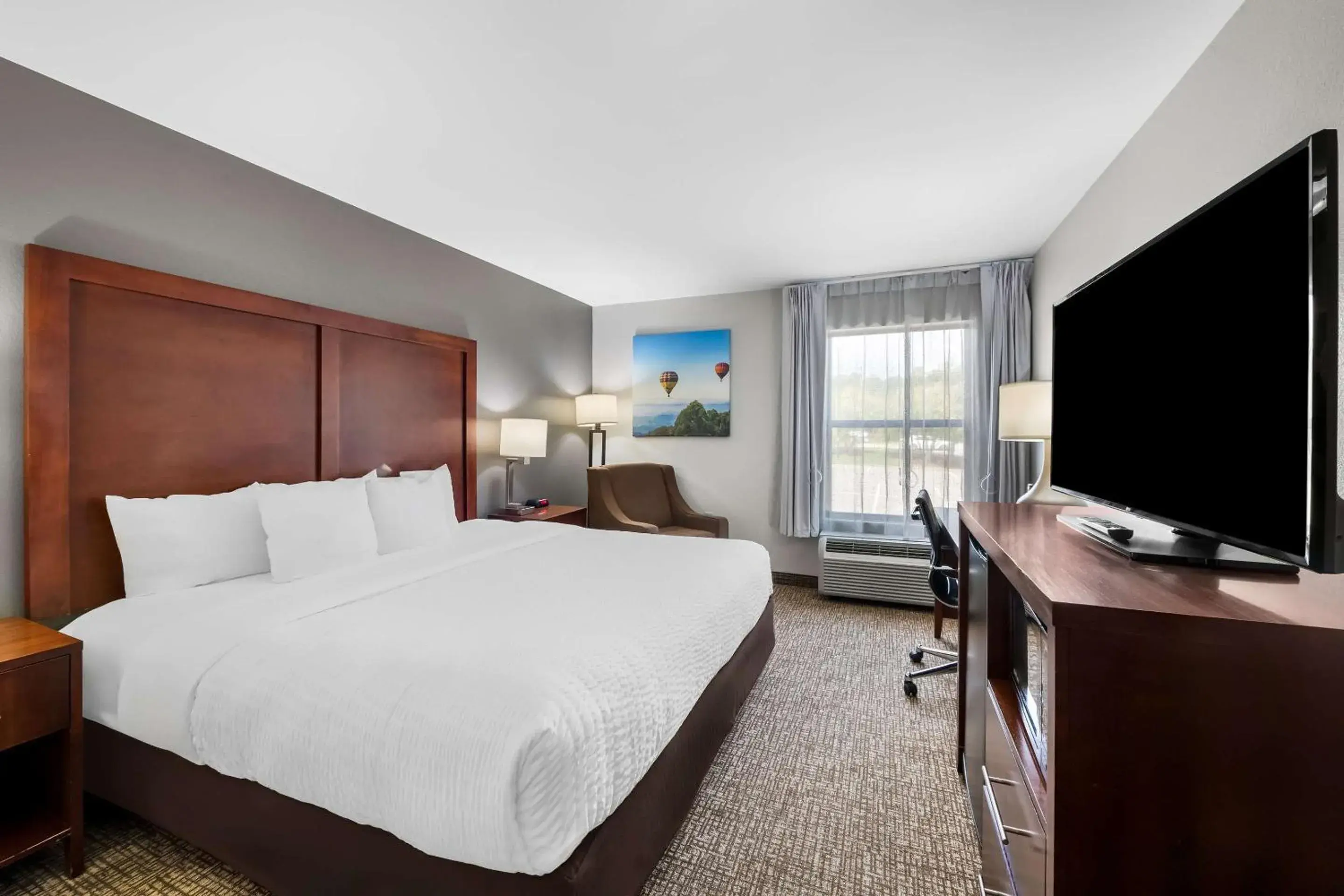 Bedroom, Bed in Clarion Pointe Apex - Holly Springs Bedroom, Bed in Clarion Pointe Apex - Holly Springs