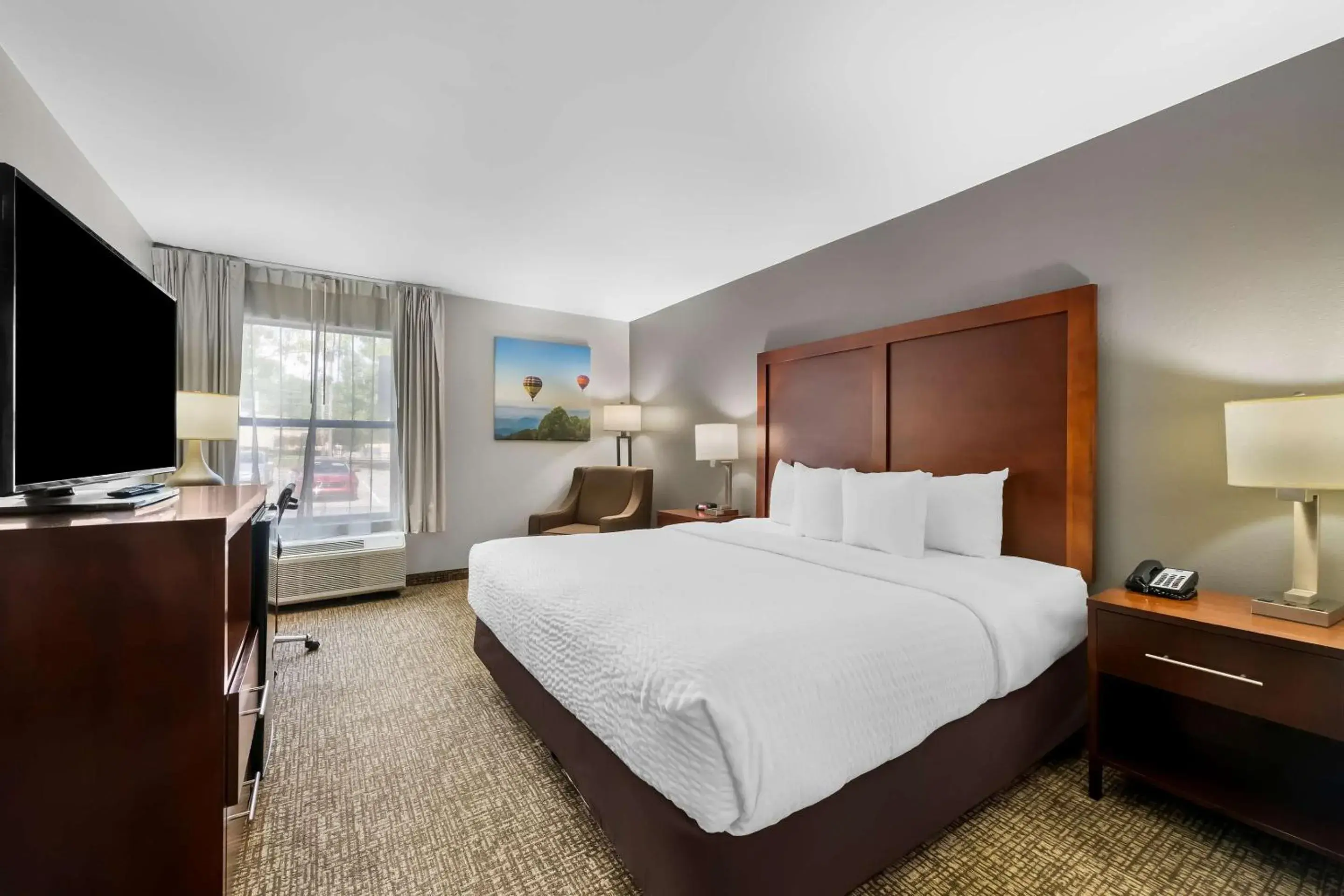 King Room - Non-Smoking in Comfort Inn Apex - Holly Springs King Room - Non-Smoking in Comfort Inn Apex - Holly Springs