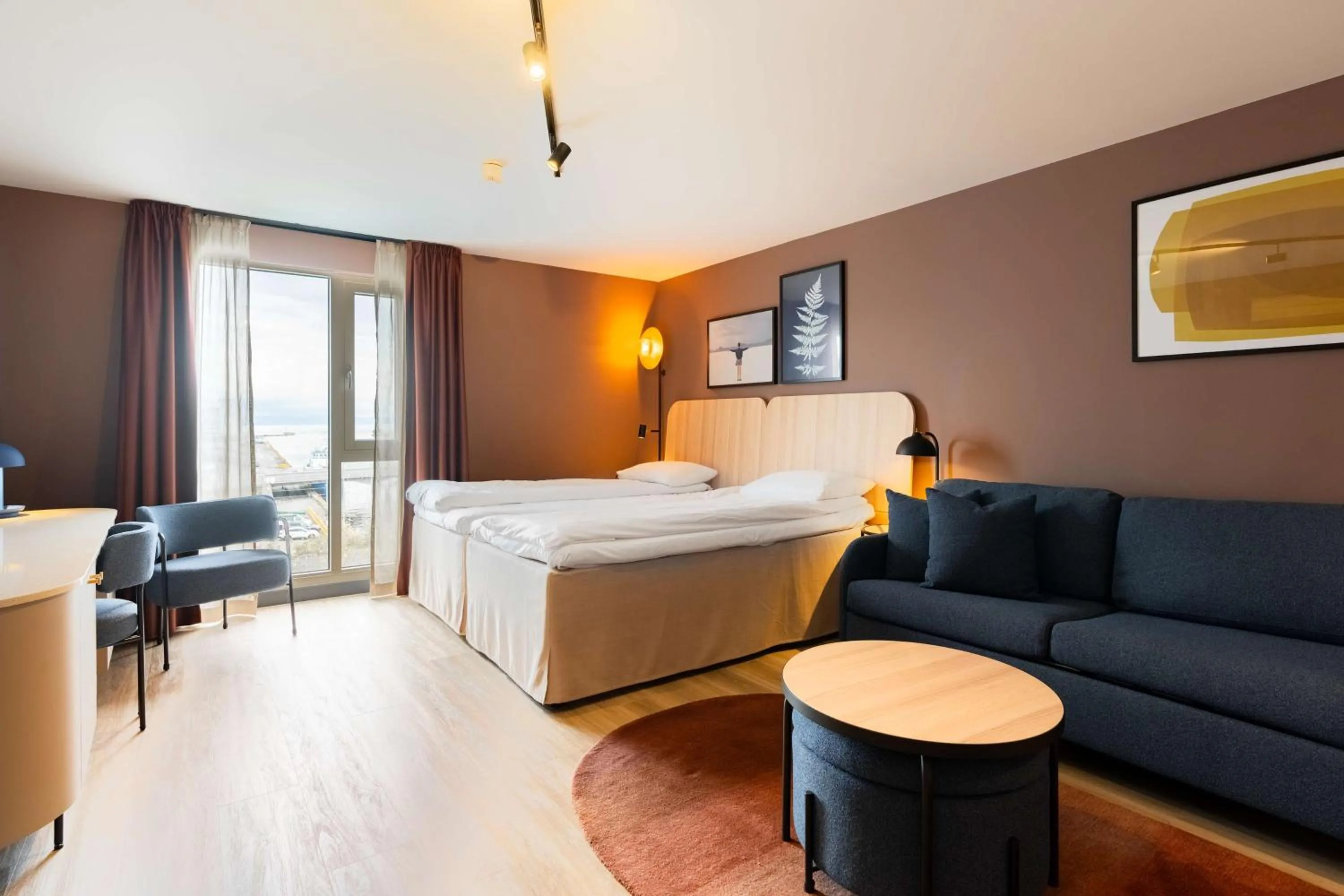 Bedroom, Bed in Scandic Nidelven