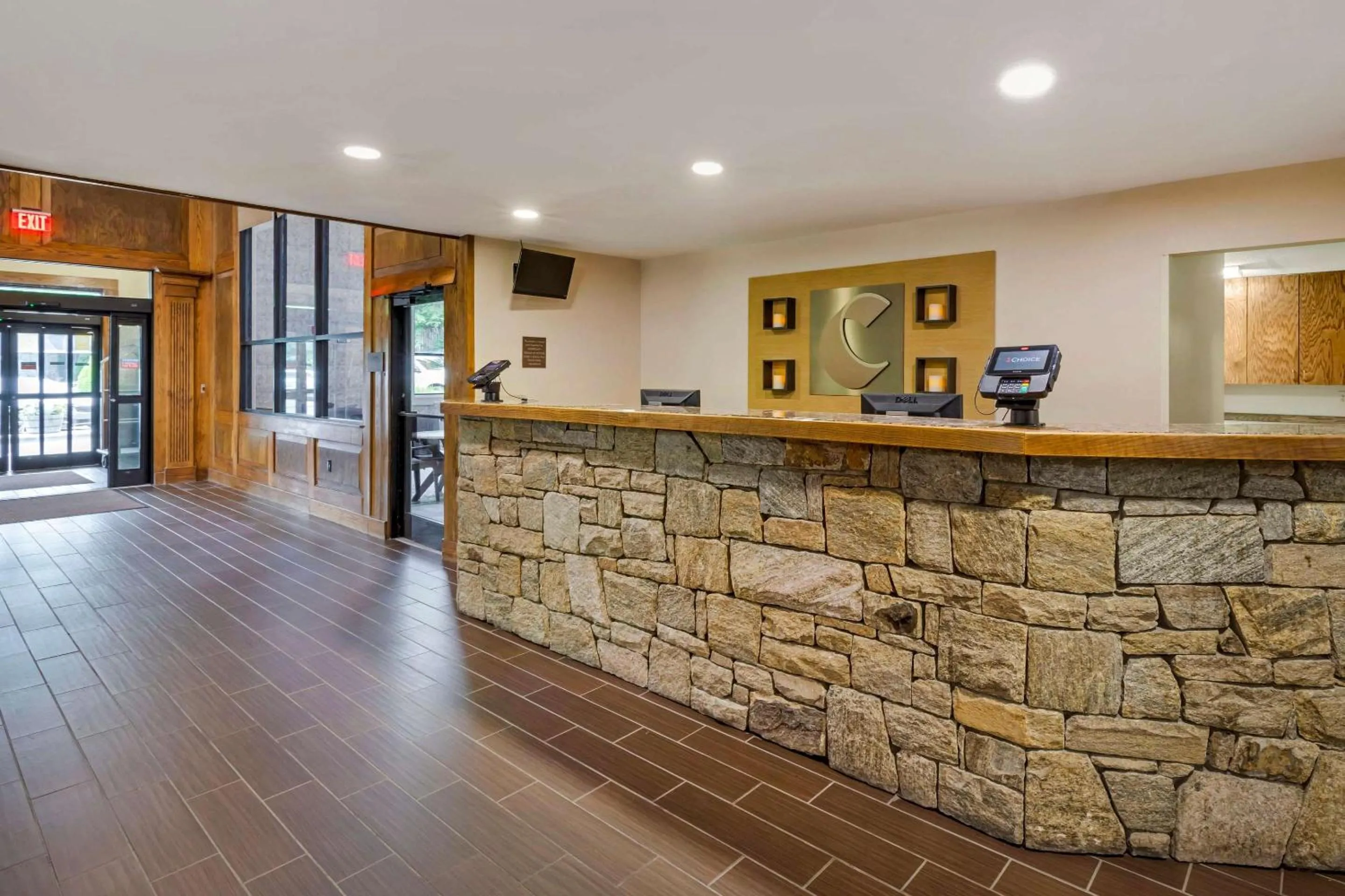 Lobby or reception in Comfort Suites Boone - University Area