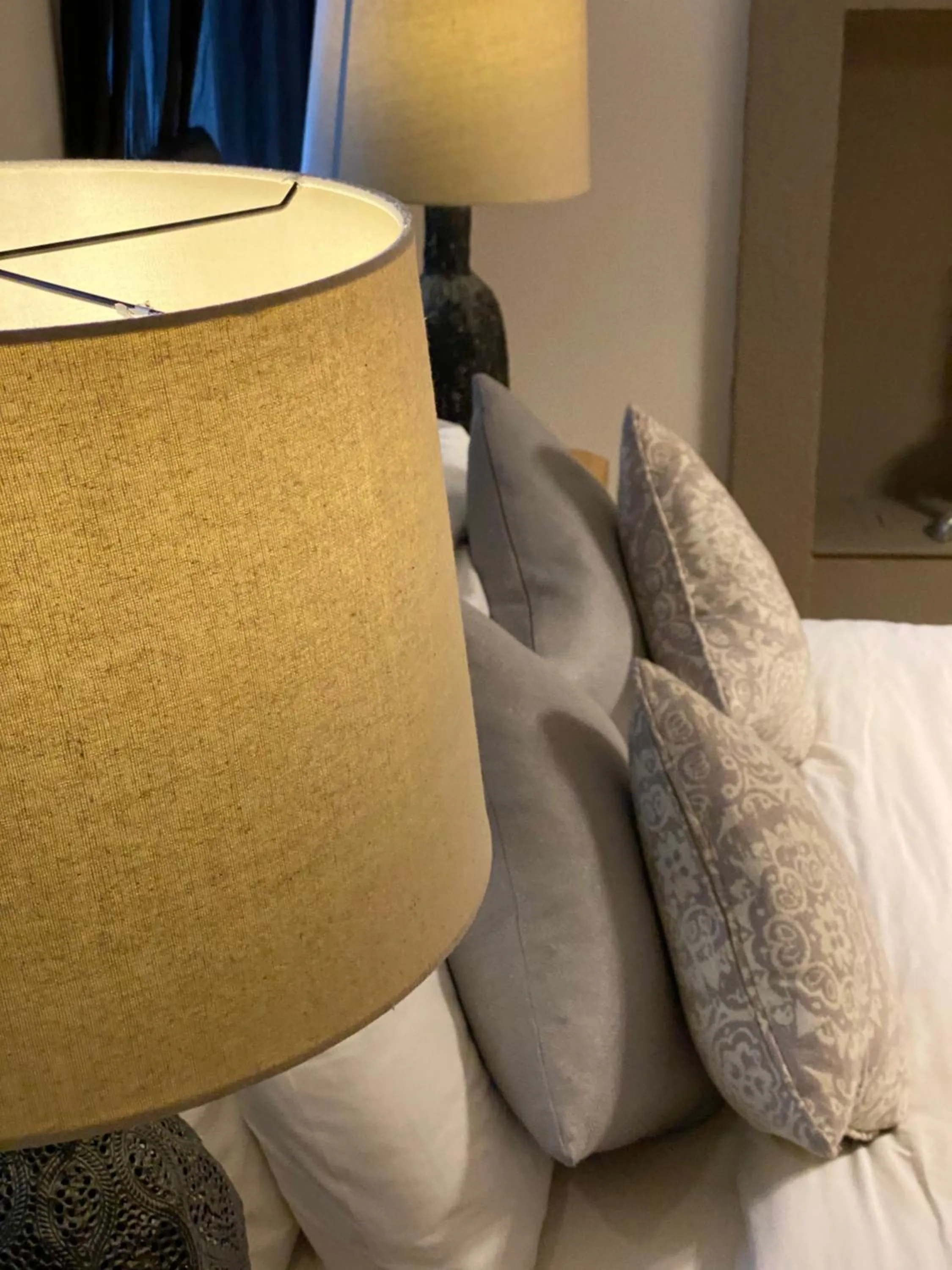 Decorative detail, Bed in Queen Street Boutique Suites