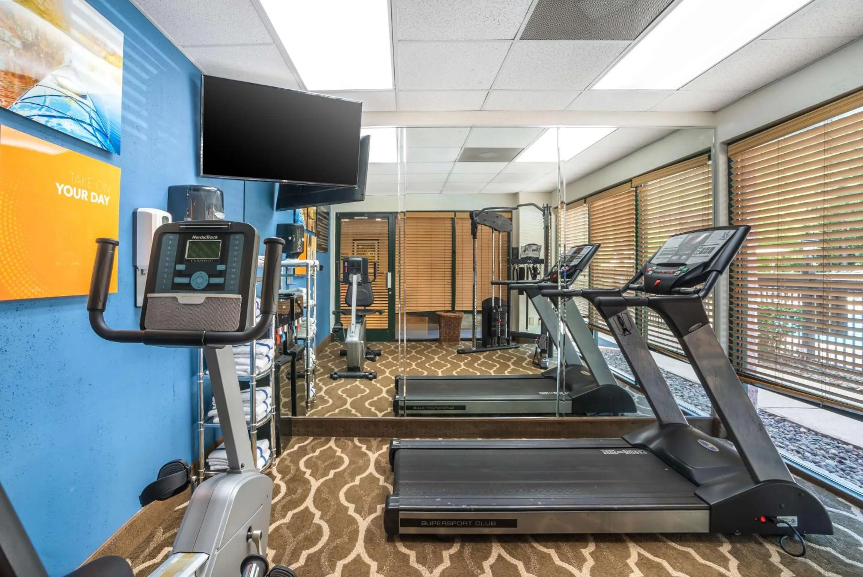 Fitness centre/facilities in Comfort Inn & Suites Lake Norman