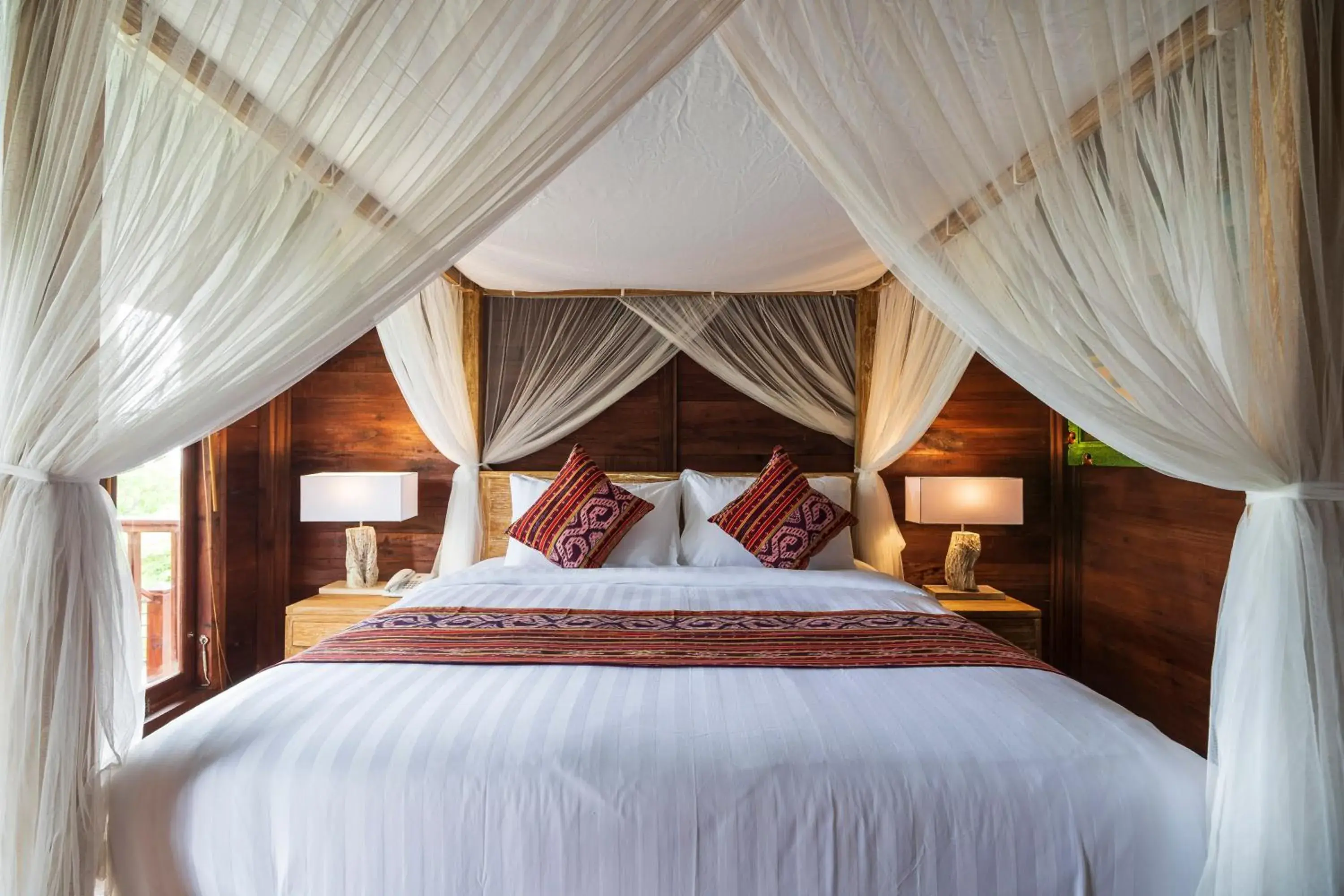 Bed in Star Semabu Resort