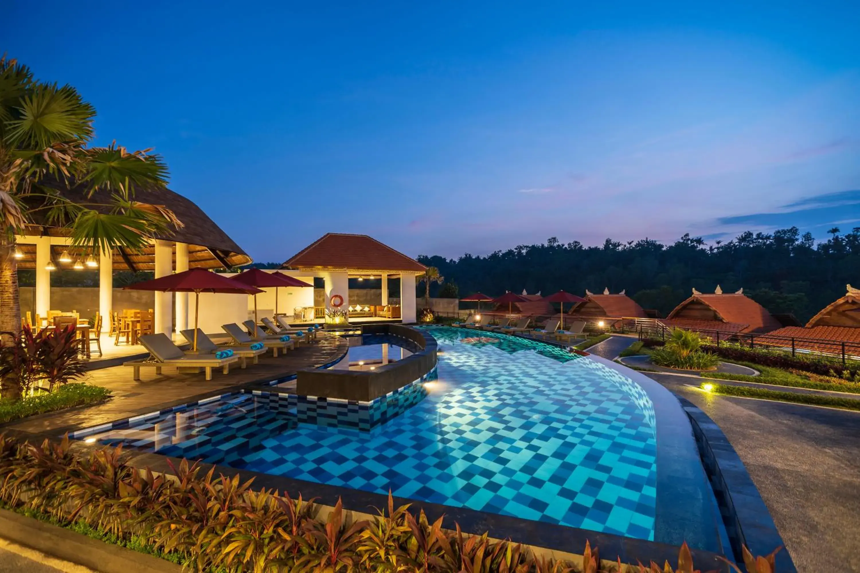 Property building, Swimming Pool in Star Semabu Resort