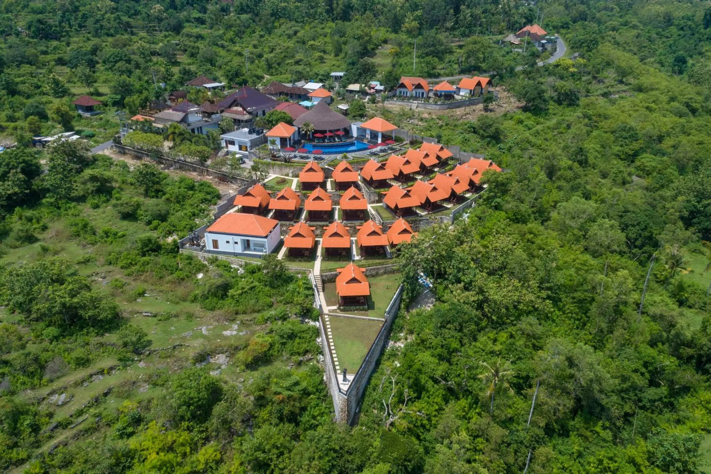 Bird's eye view, Bird's-eye View in Star Semabu Resort