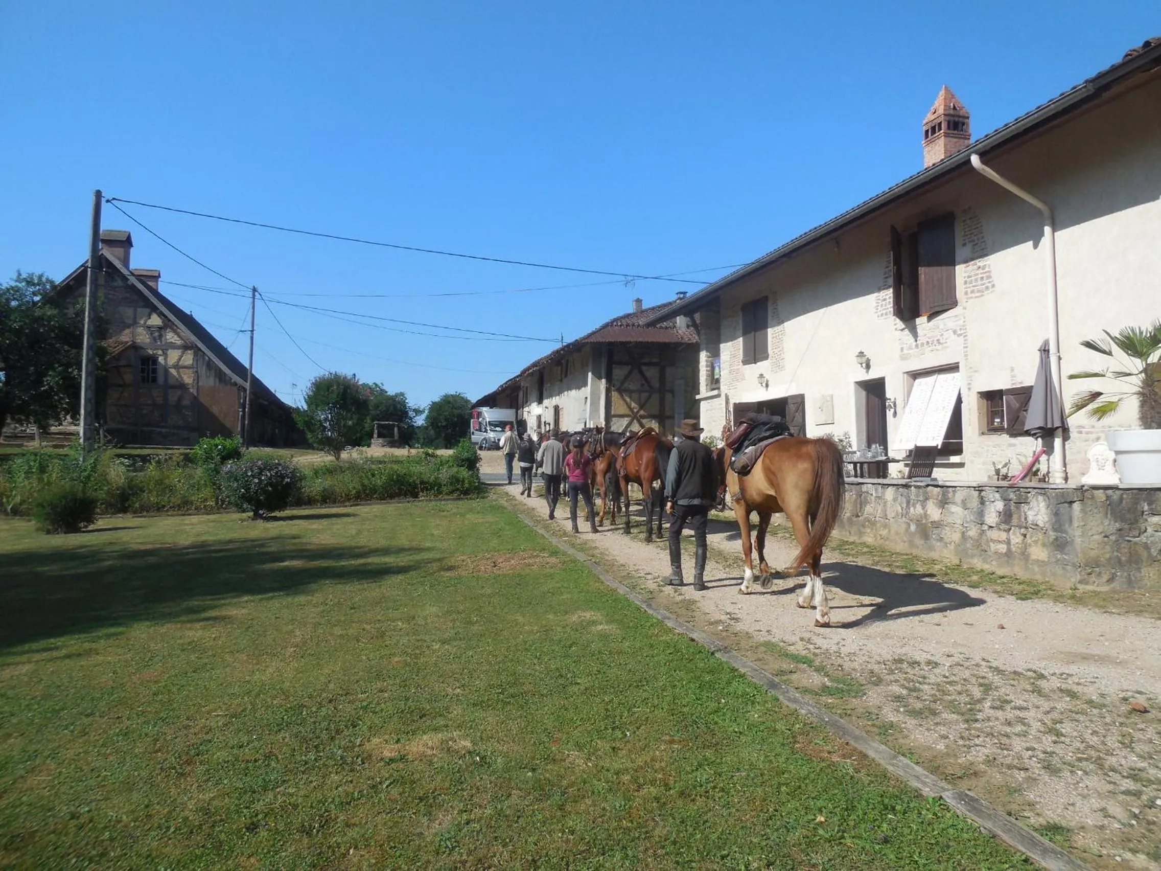 Property building in Chambre d'Hôtes Familiale la Jument Grise