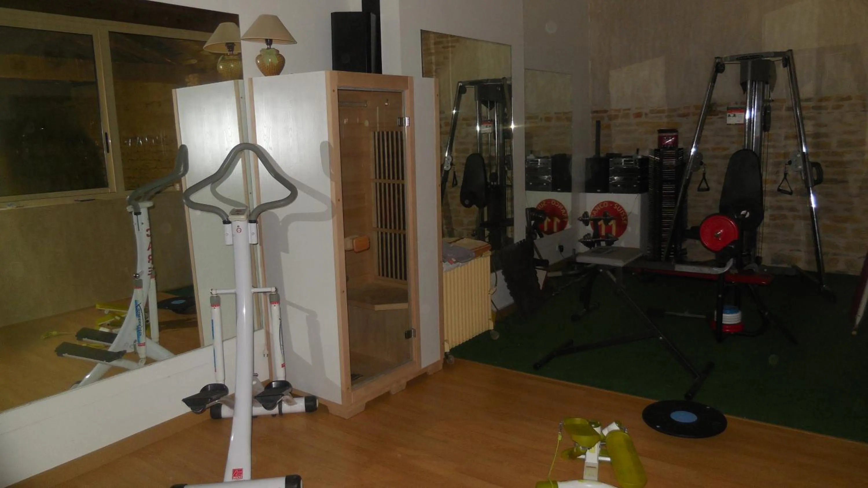 Sauna in Chambre d'Hôtes Familiale la Jument Grise