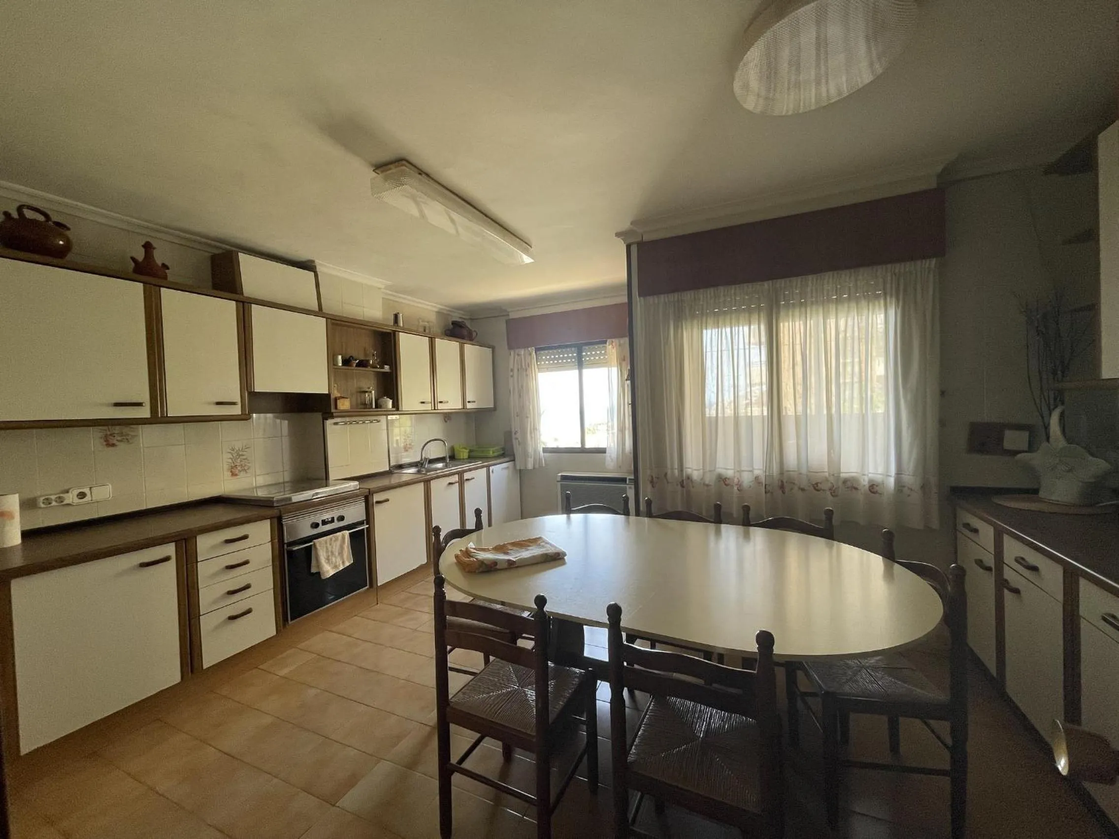 Kitchen or kitchenette in PV20A, Gran apartamento en el centro con vistas al mar