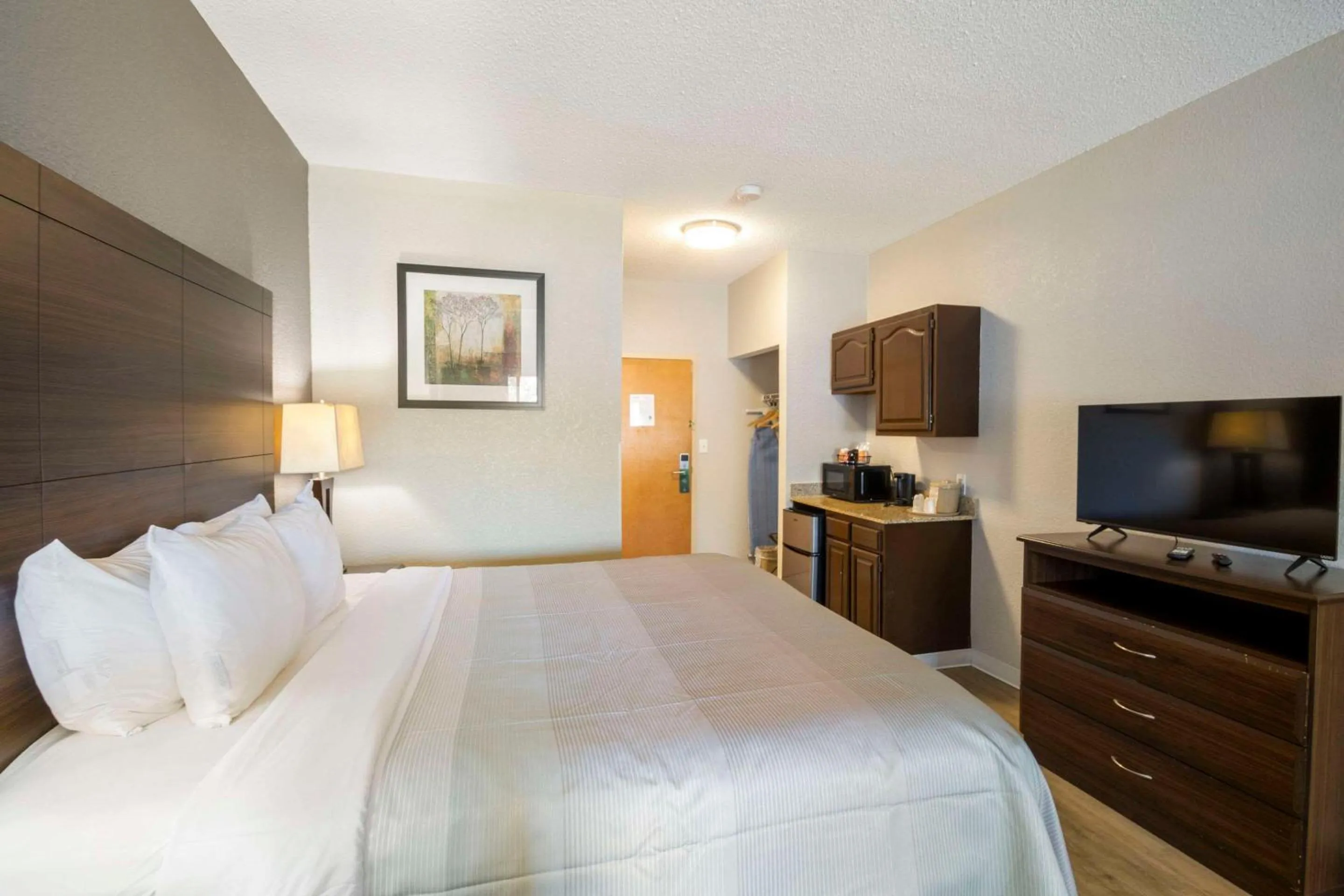 Bedroom, Bed in Quality Suites Hickory South