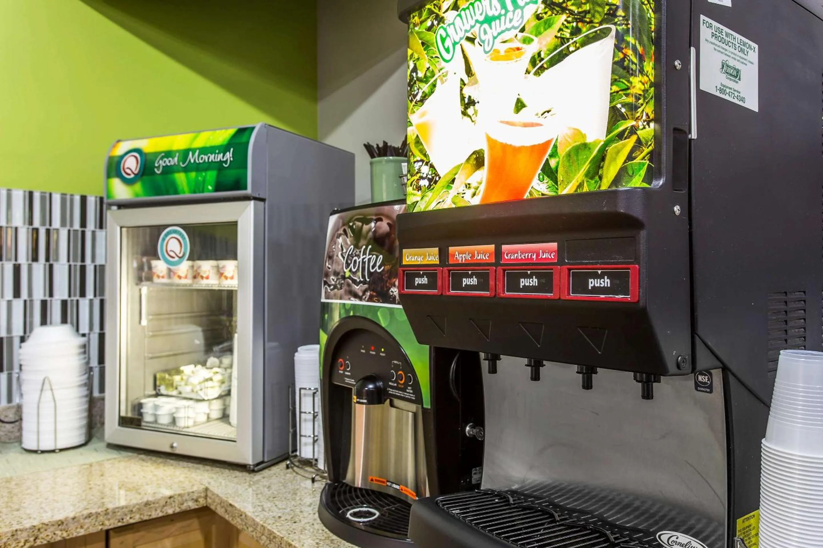 Breakfast in Quality Inn Albemarle