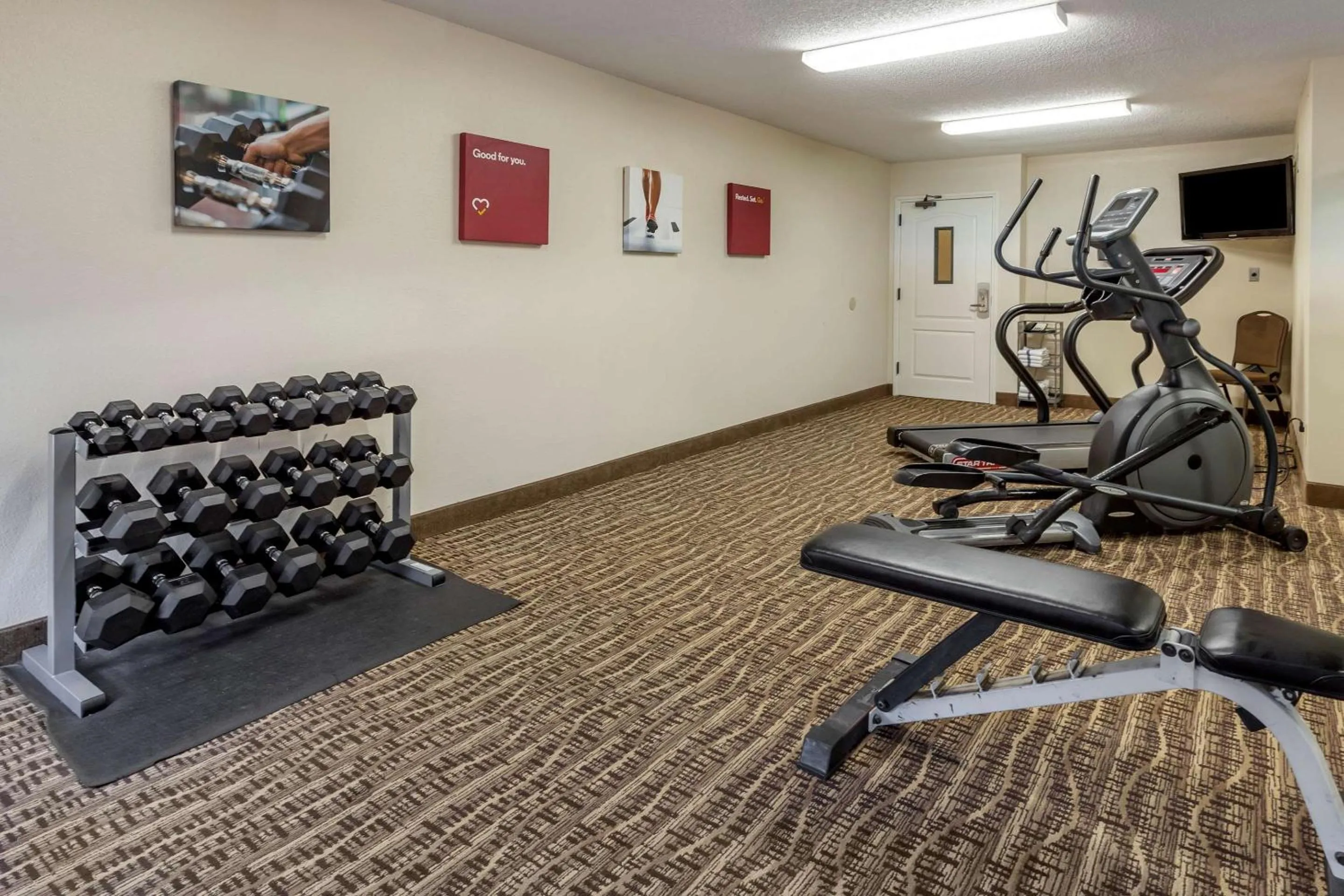 Fitness centre/facilities in Comfort Inn Laurinburg