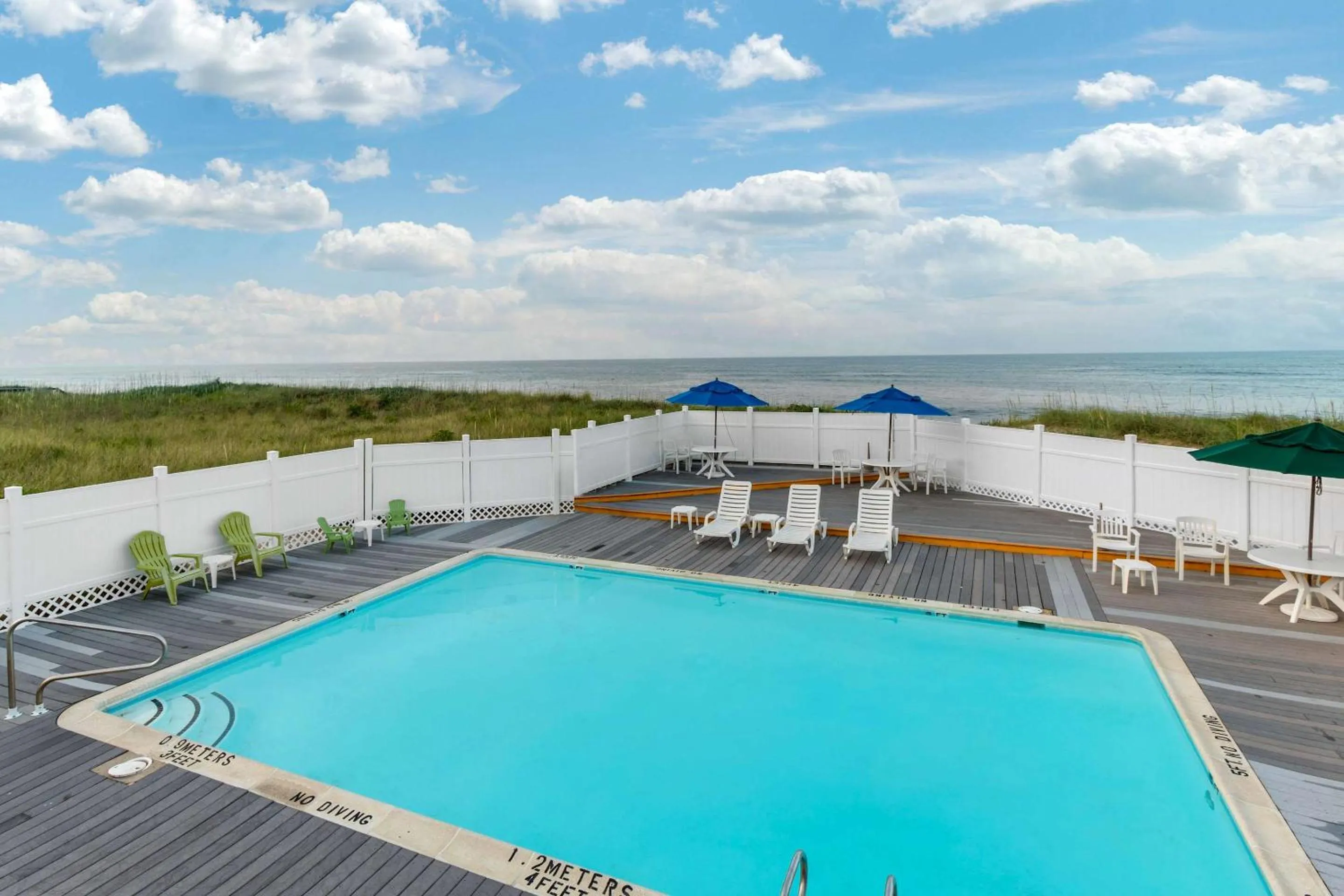 Swimming pool in Quality Inn Carolina Oceanfront