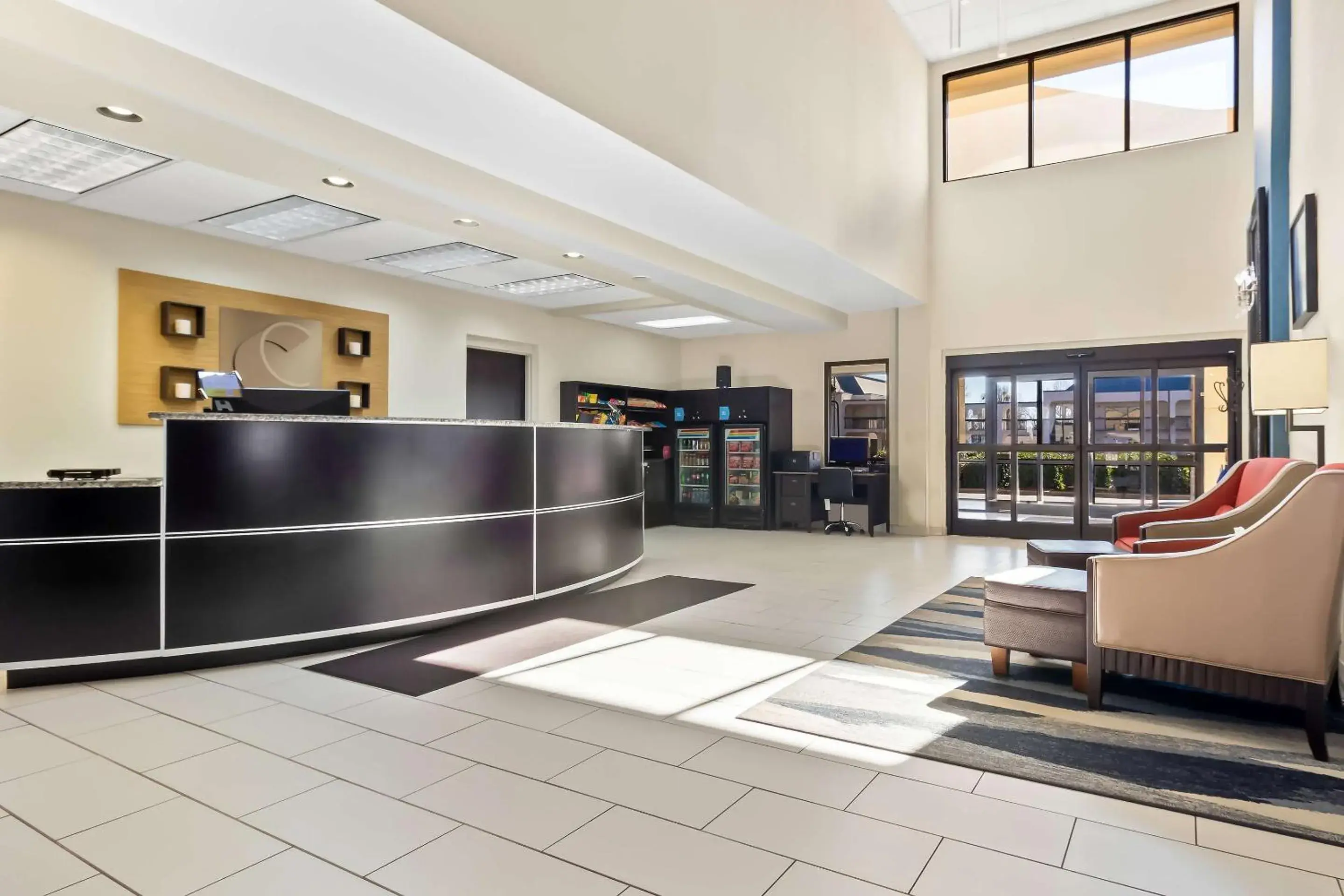 Lobby or reception in Comfort Suites Lumberton North Lobby or reception in Comfort Suites Lumberton North