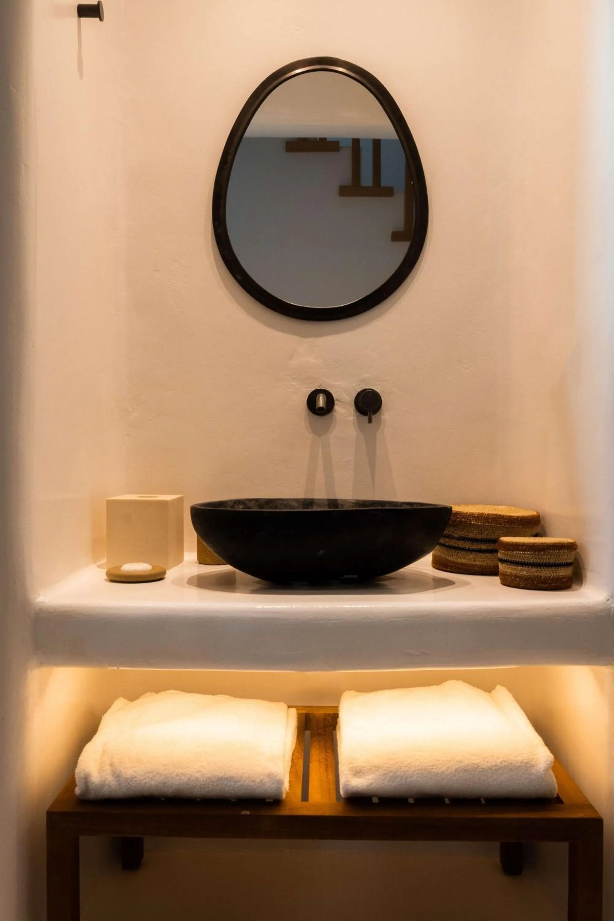 Bathroom in Nobu Hotel Santorini