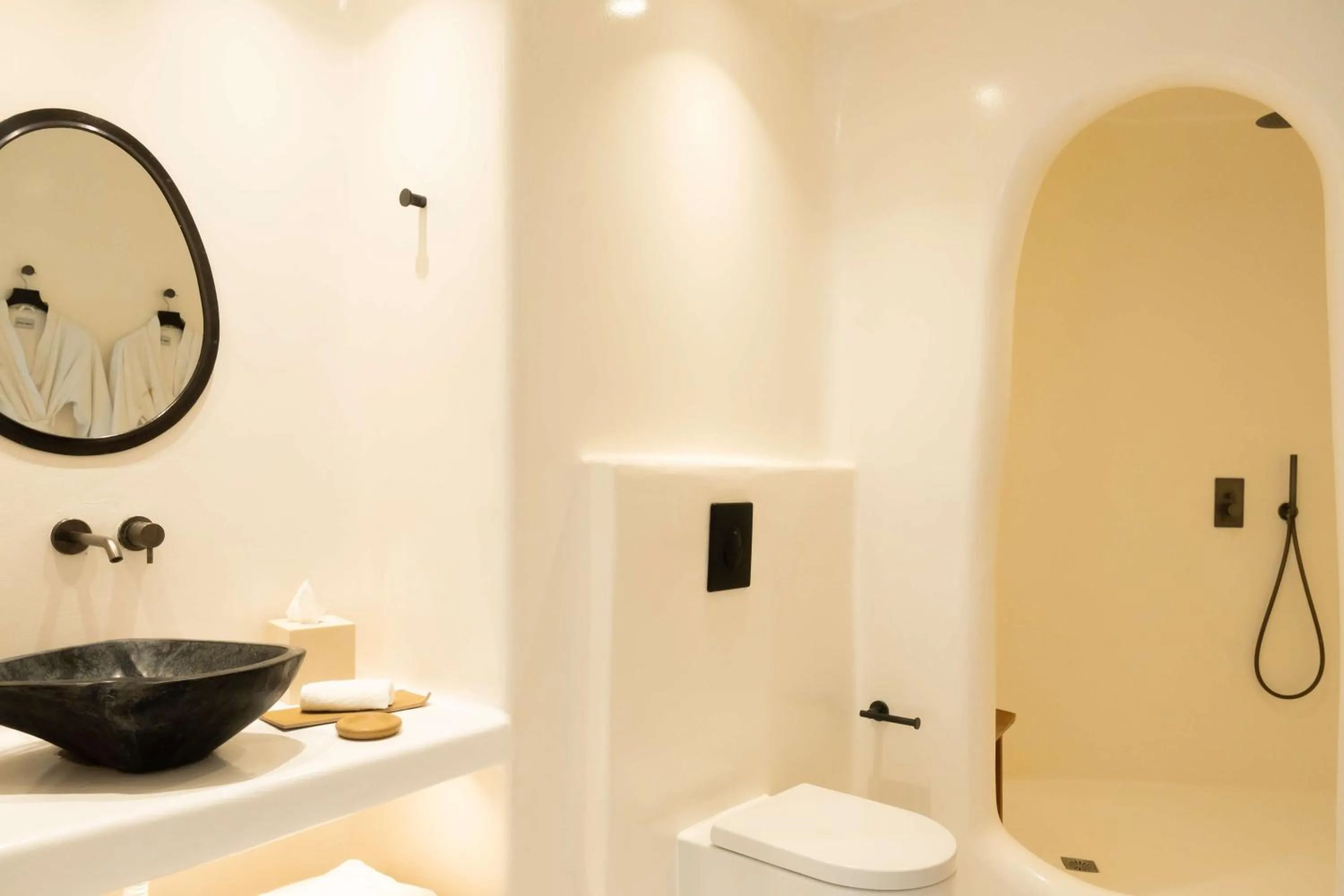 Bathroom in Nobu Hotel Santorini