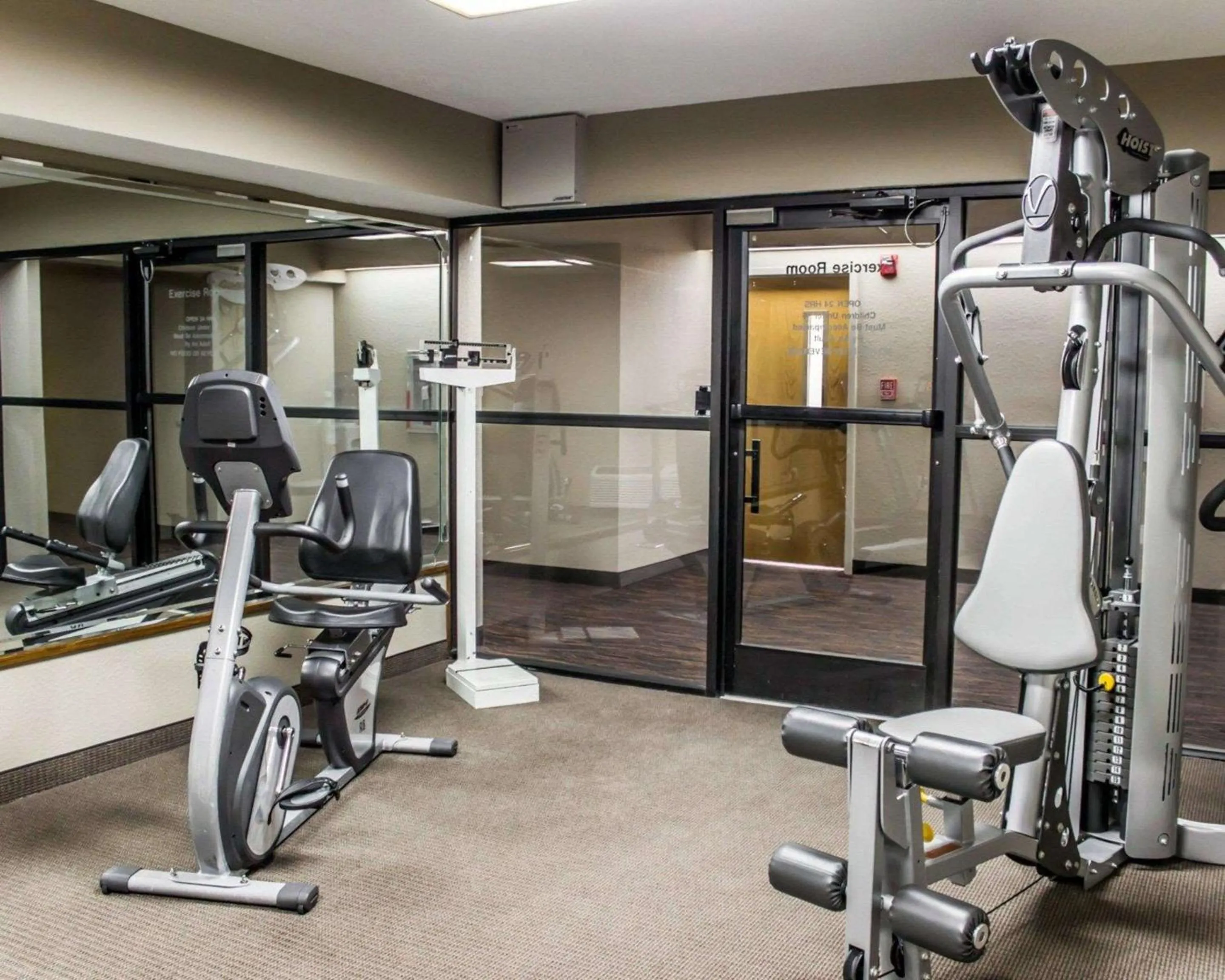 Fitness centre/facilities in Sleep Inn & Suites Spring Lake - Fayetteville Near Fort Liberty