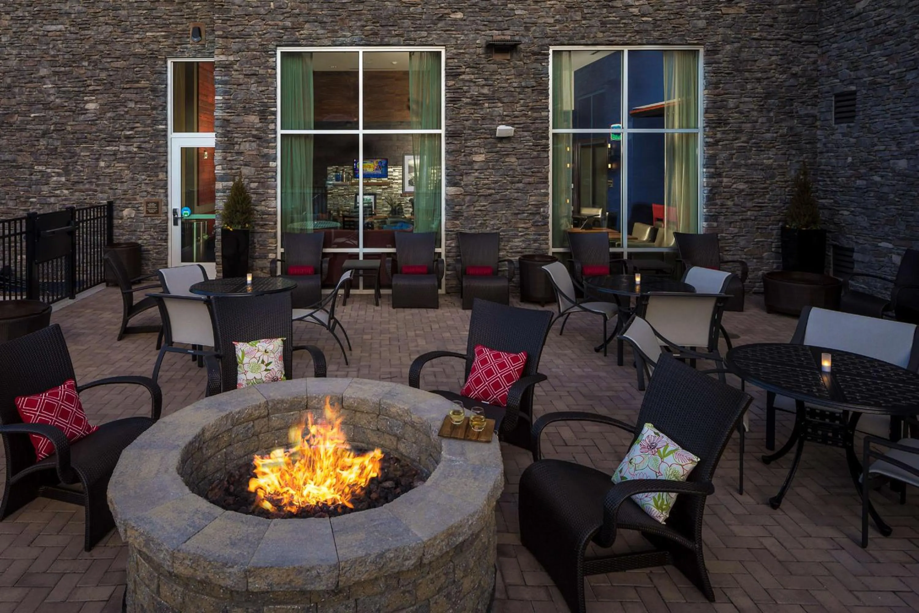 Patio in Hampton Inn & Suites-Asheville Biltmore Village, NC